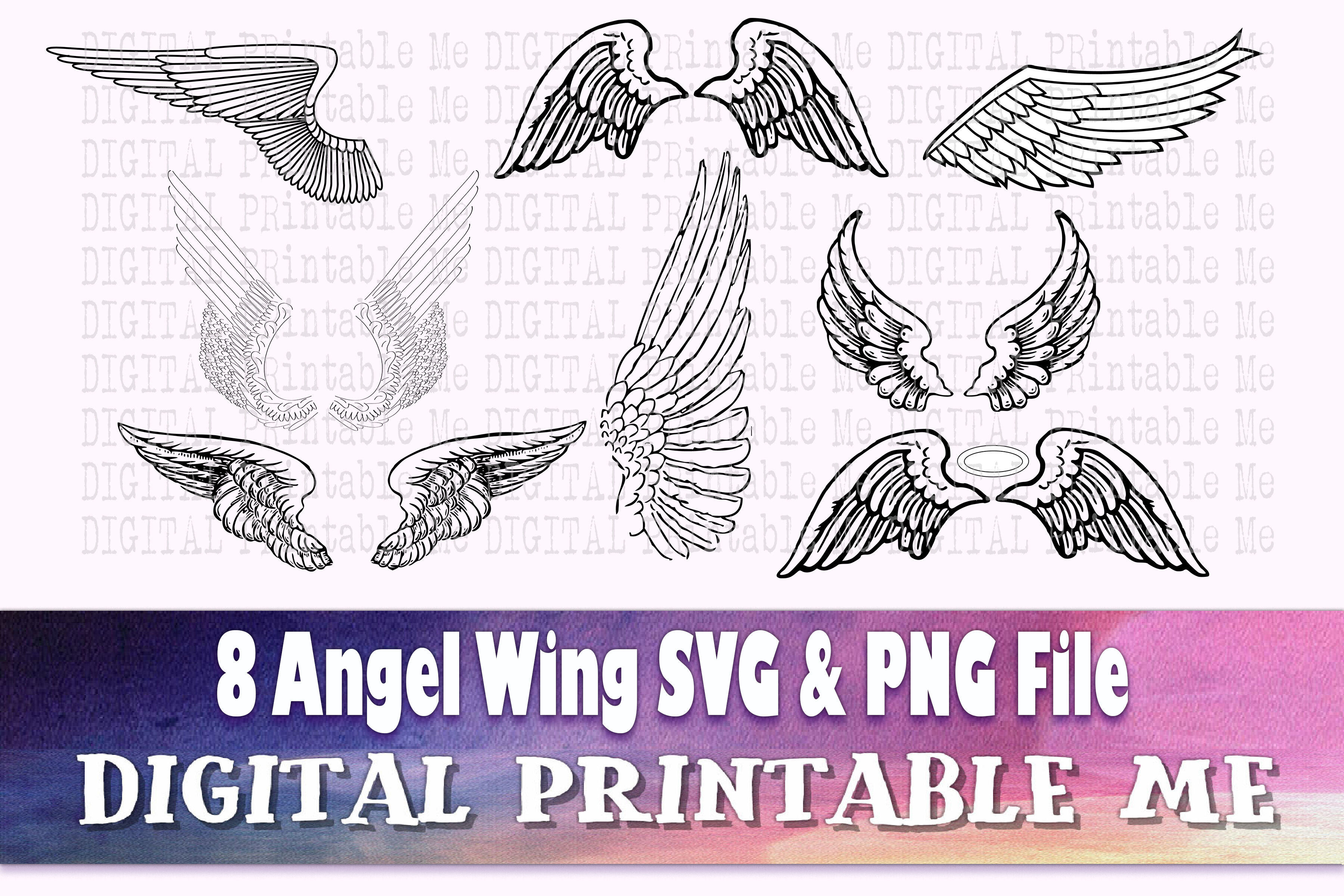 Free Free Angel Wings Svg Clip Art