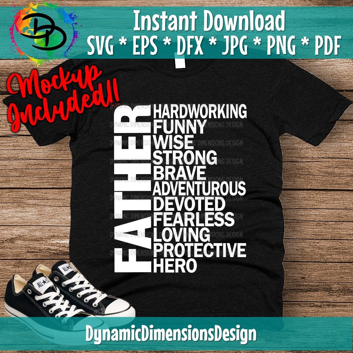 Download Dad svg cut file, Father, Fathers Day, Hero, Fun dad, Father's Day quo By Dynamic Dimensions ...
