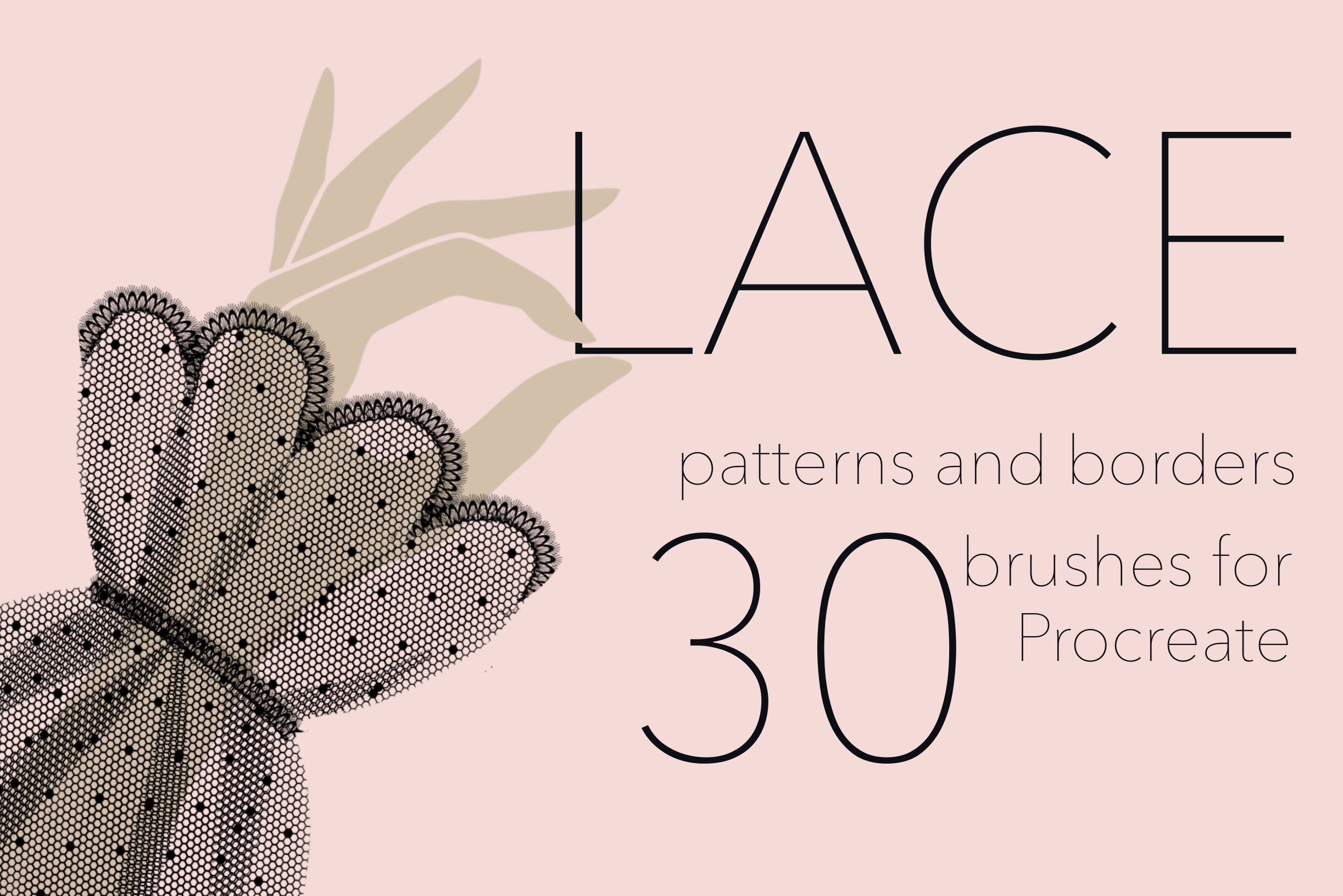 lace border brush procreate free