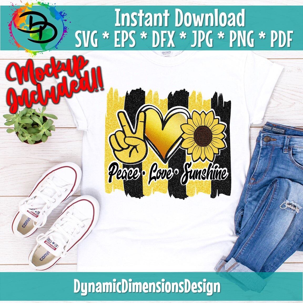 Download Peace Love Sunshine Svg Sunflower Svg Peace Love Svg Heart Svg Sun By Dynamic Dimensions Thehungryjpeg Com