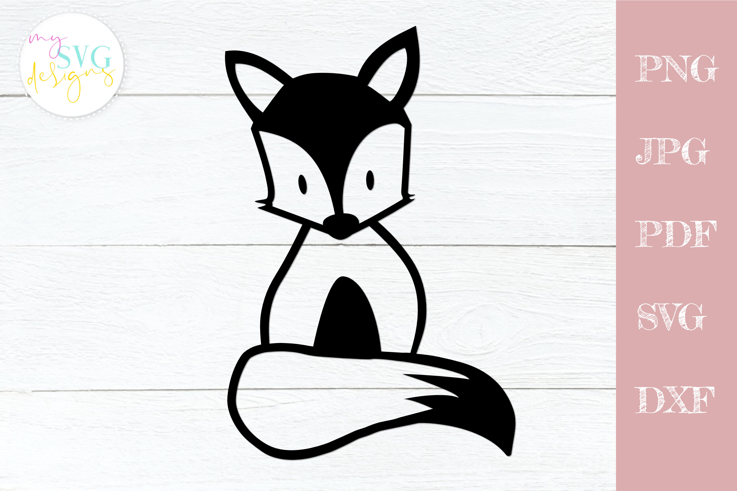 Download Fox Svg Baby Fox Svg Cute Fox Cutfile By Mysvgdesigns Thehungryjpeg Com