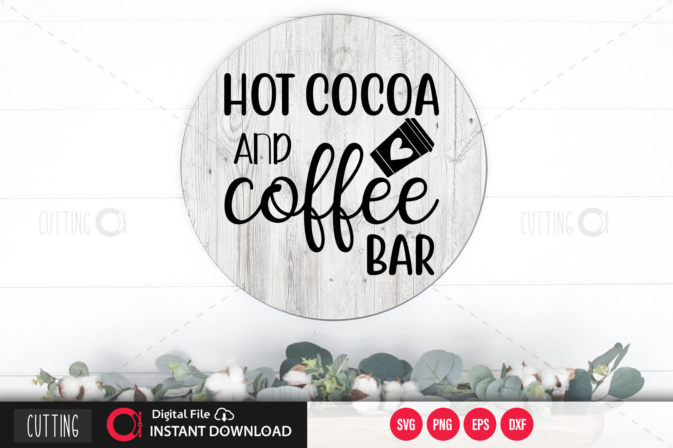 Download Hot Cocoa And Coffee Bar Svg By Designavo Thehungryjpeg Com