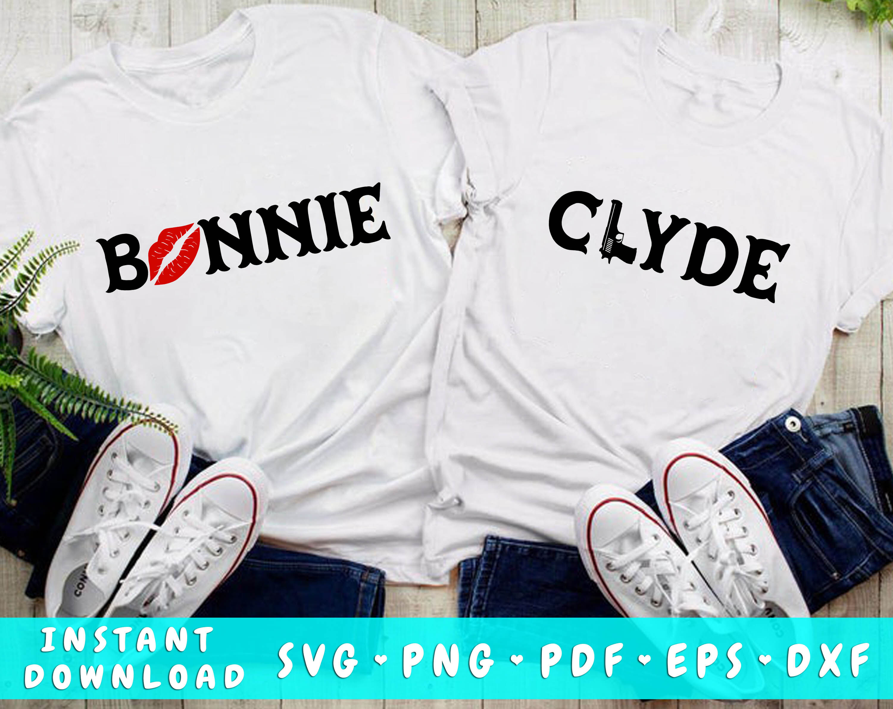 File png SVG Download Bonnie and Clyde svg Bonnie & Clyde,beautiful des...