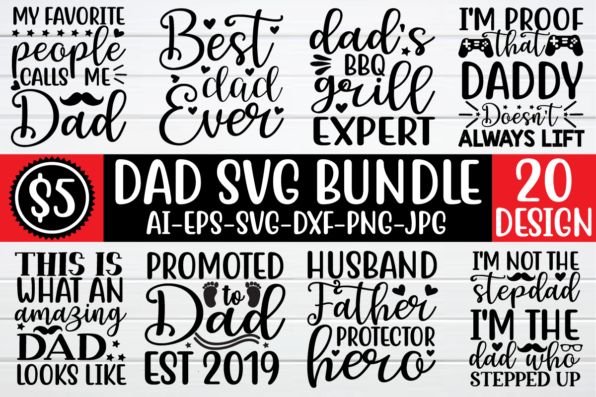 Download Dad Svg Bundle Vol 1 By Bdb Graphics Thehungryjpeg Com