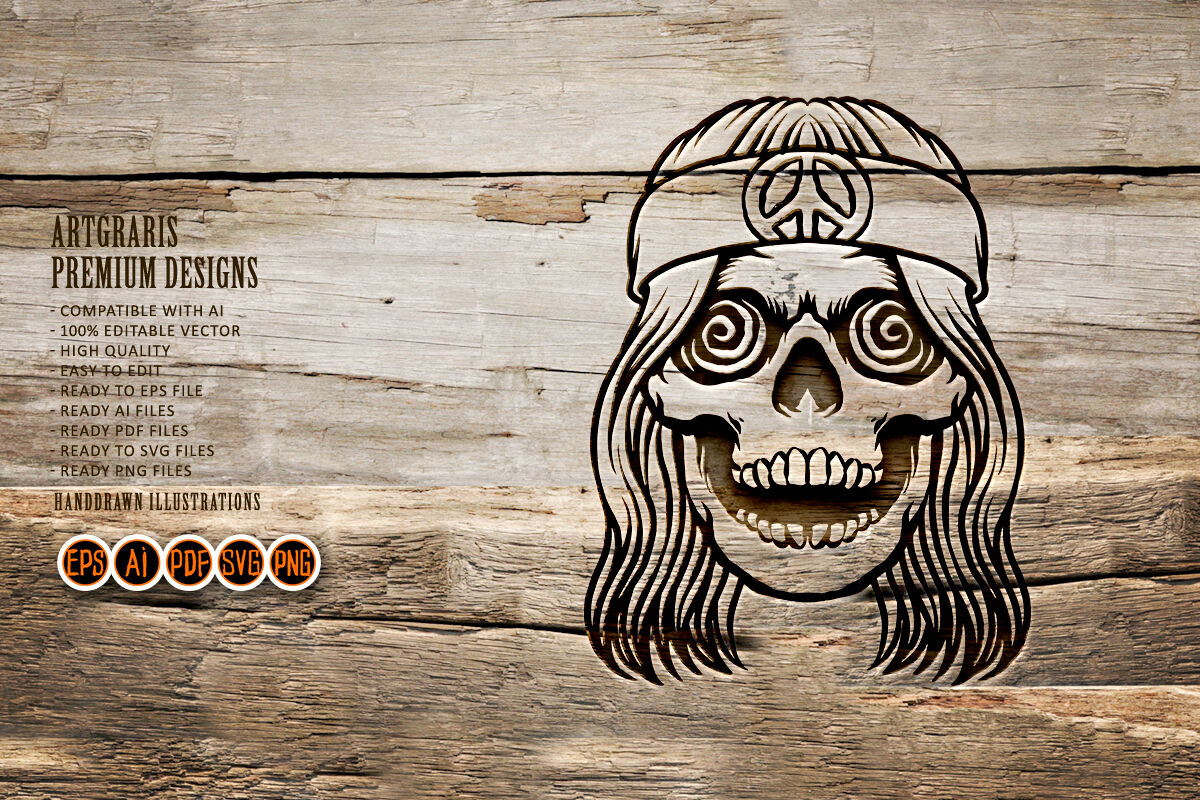 Pirates of the Caribbean Skull SVG Skull Svghalloween Svg 