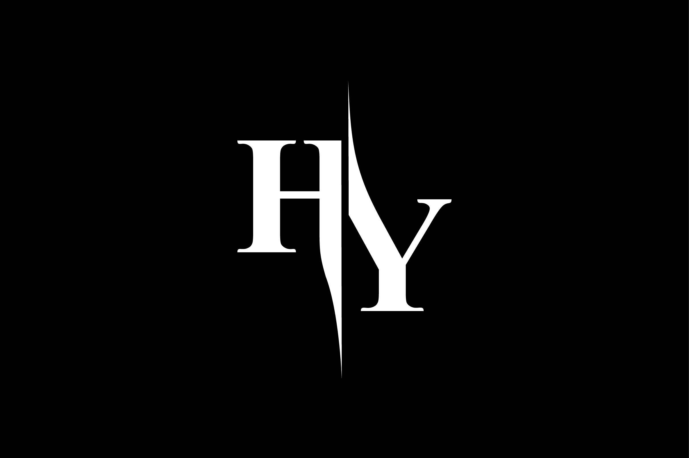 HY Monogram Logo V5 By Vectorseller | TheHungryJPEG