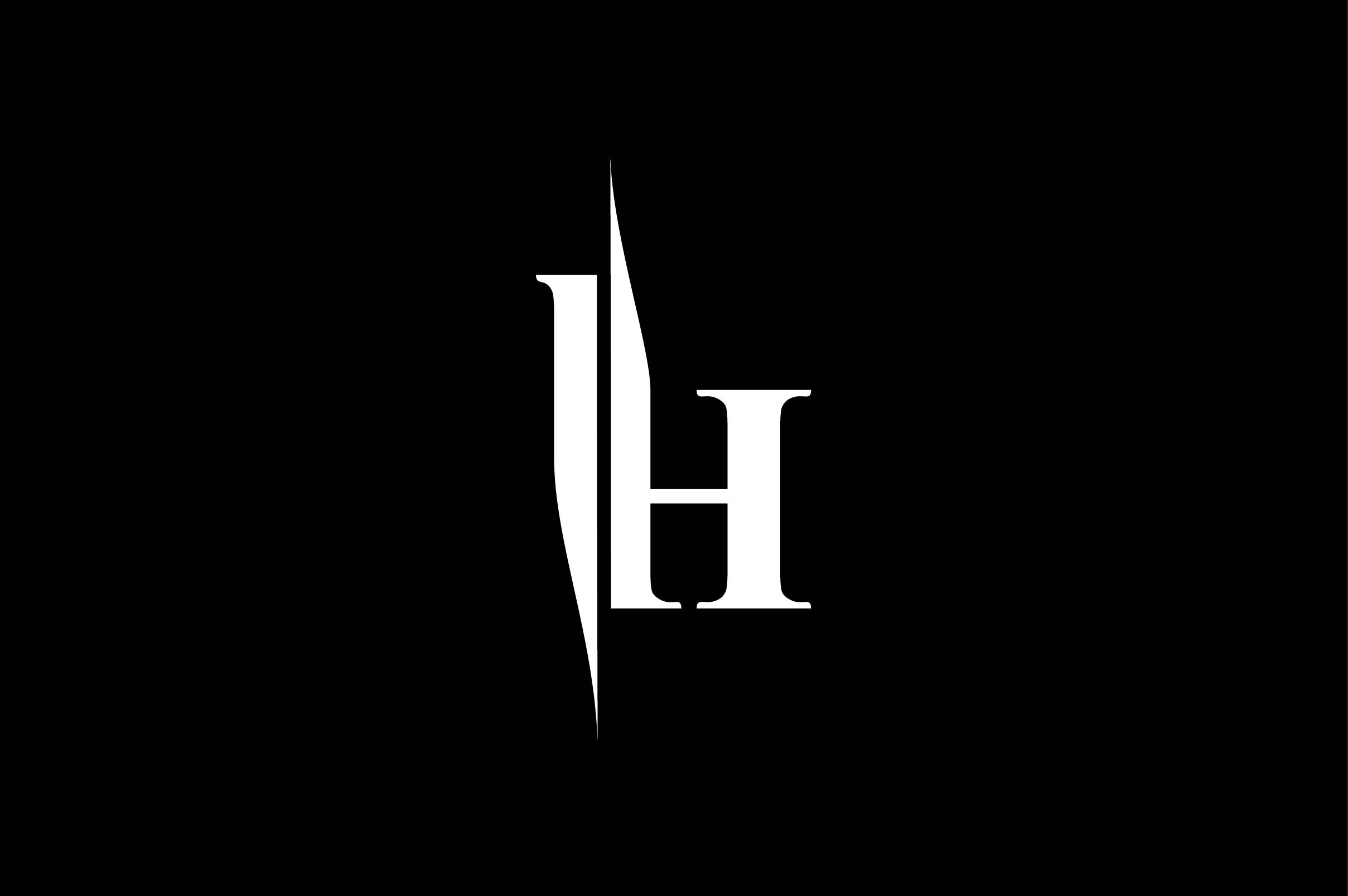 IH Monogram Logo V5 By Vectorseller | TheHungryJPEG