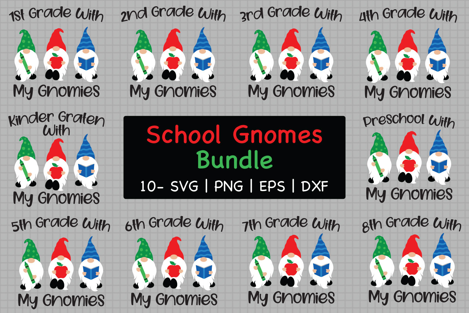 Mega Holidays Gnomes Bundle, The Ultimate Giga (1311180)