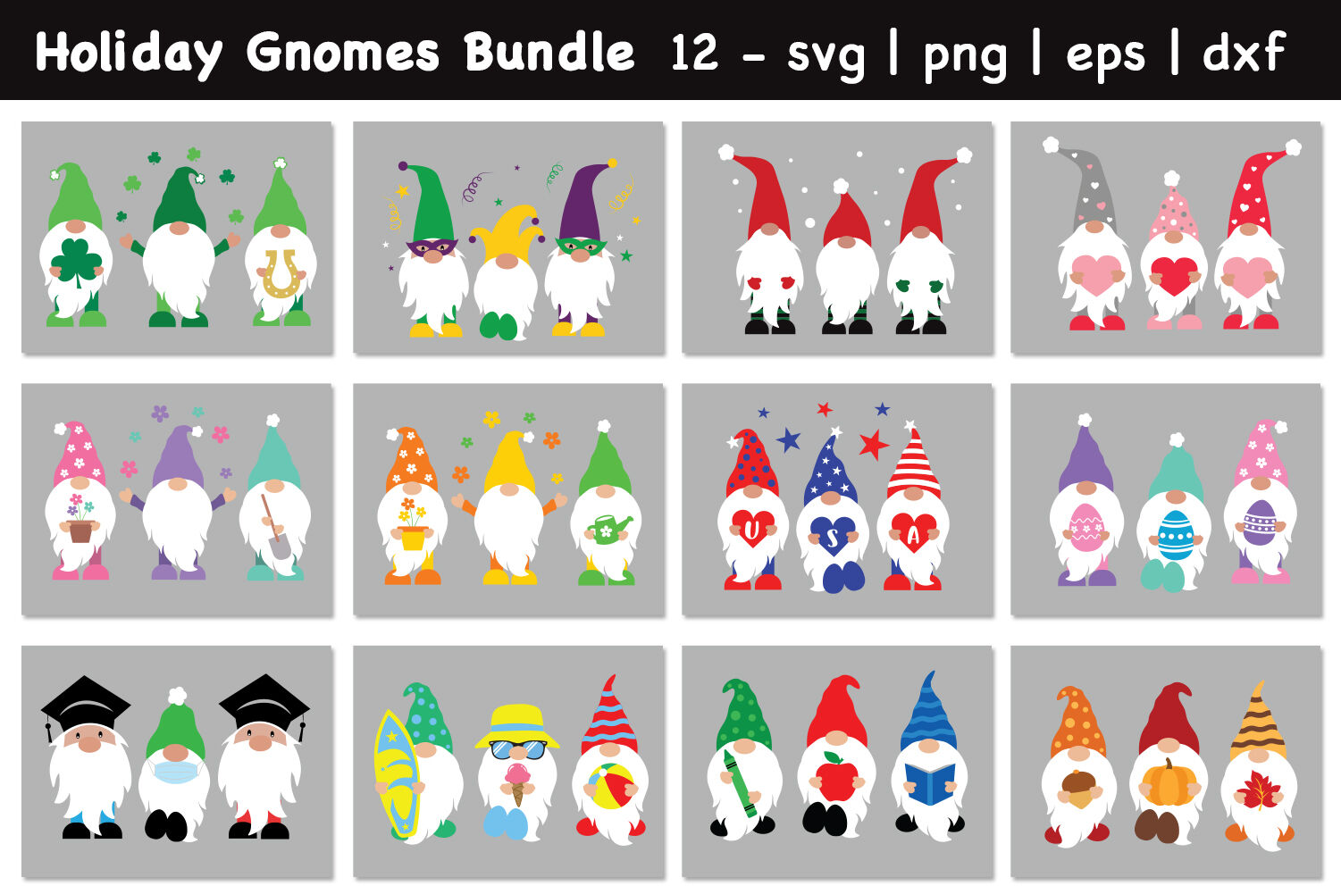Mega Holidays Gnomes Bundle, The Ultimate Giga (1311180)
