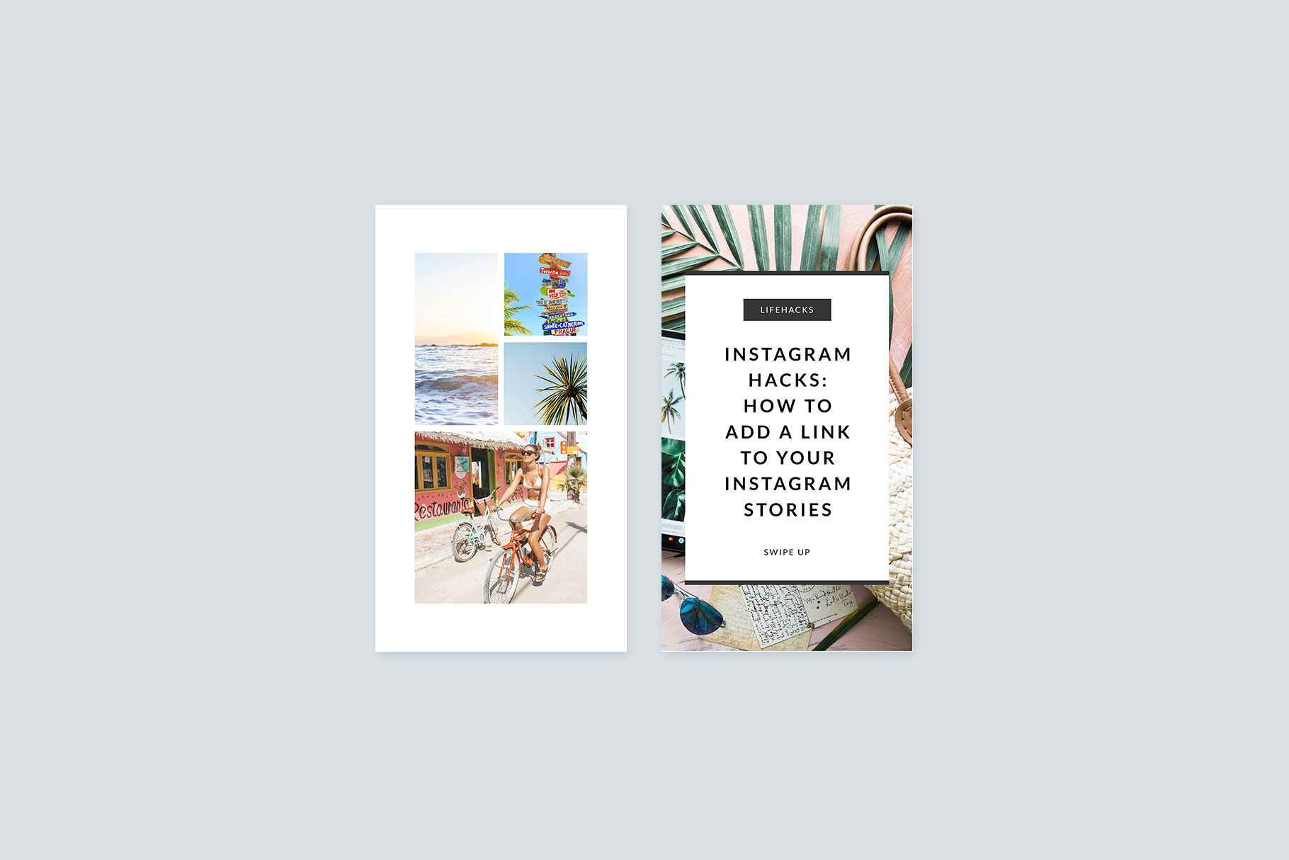 Instagram Stories Starter Pack - Photoshop By Poego Social | TheHungryJPEG