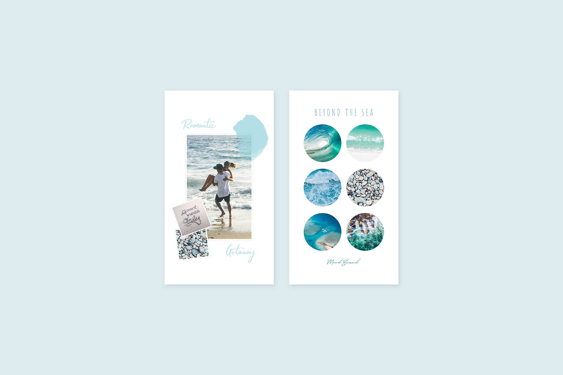 Instagram Stories Oceans Pack - Canva By Poego Social | TheHungryJPEG