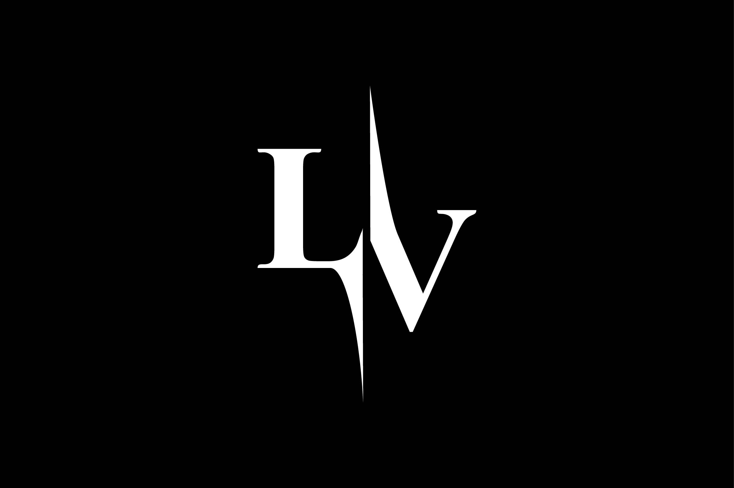 LV Monogram Logo V5 By Vectorseller