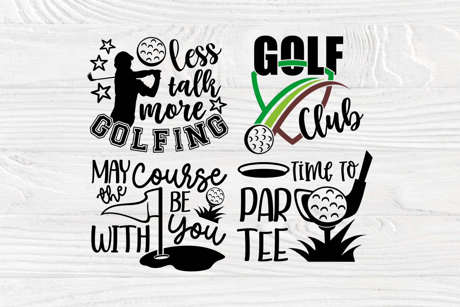 Golf Stick Bundle SVG, Golf Club Instant Download