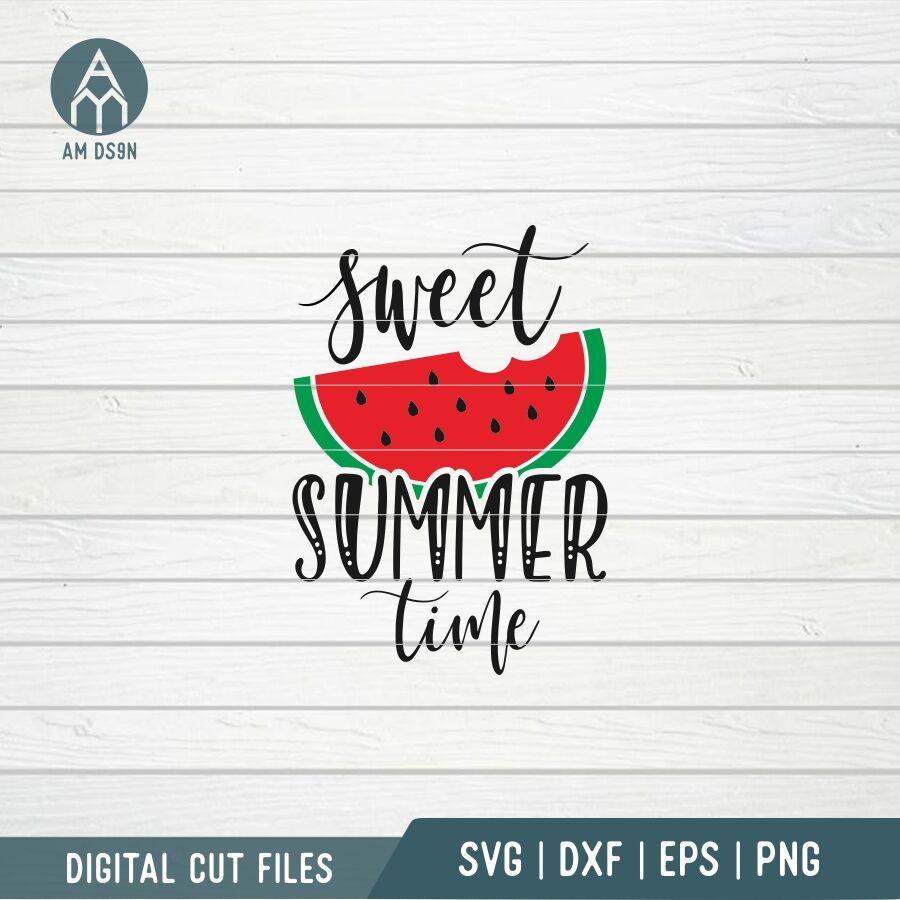 Download Sweet Summertime Svg Summer Svg Cut File By Am Ds9n Thehungryjpeg Com