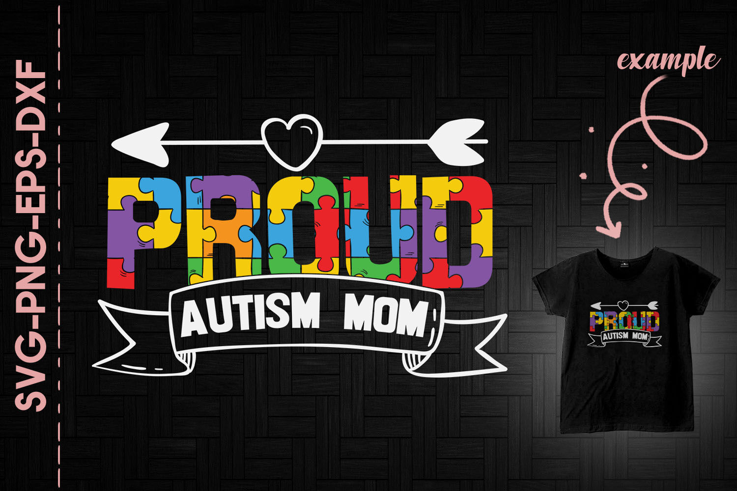 Download Proud Autism Mom By Utenbaw Thehungryjpeg Com