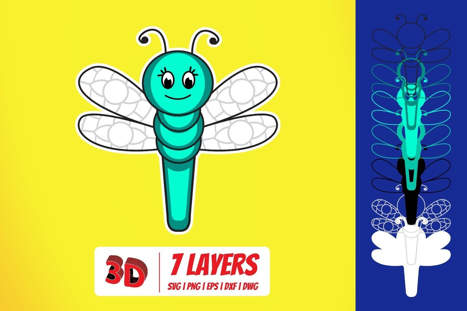 Download 3d Dragonfly Svg By Svgocean Thehungryjpeg Com
