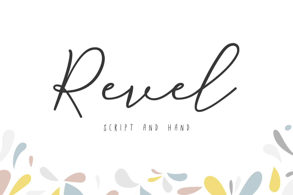 Revel Font By Vuuuds Thehungryjpeg Com