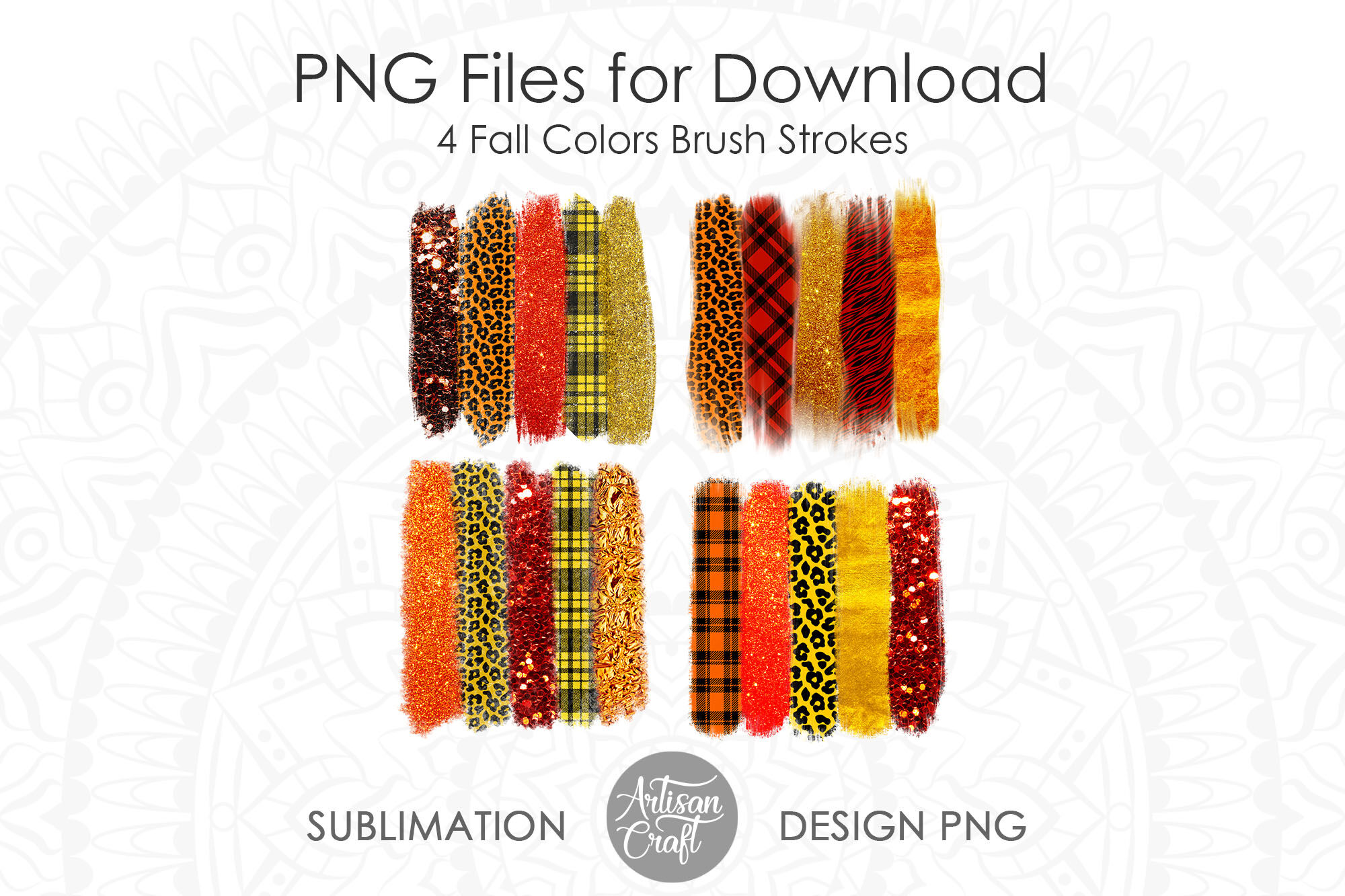 Download Fall Sublimation Designs Brushstroke Background Leopard Print Glitt By Artisan Craft Svg Thehungryjpeg Com