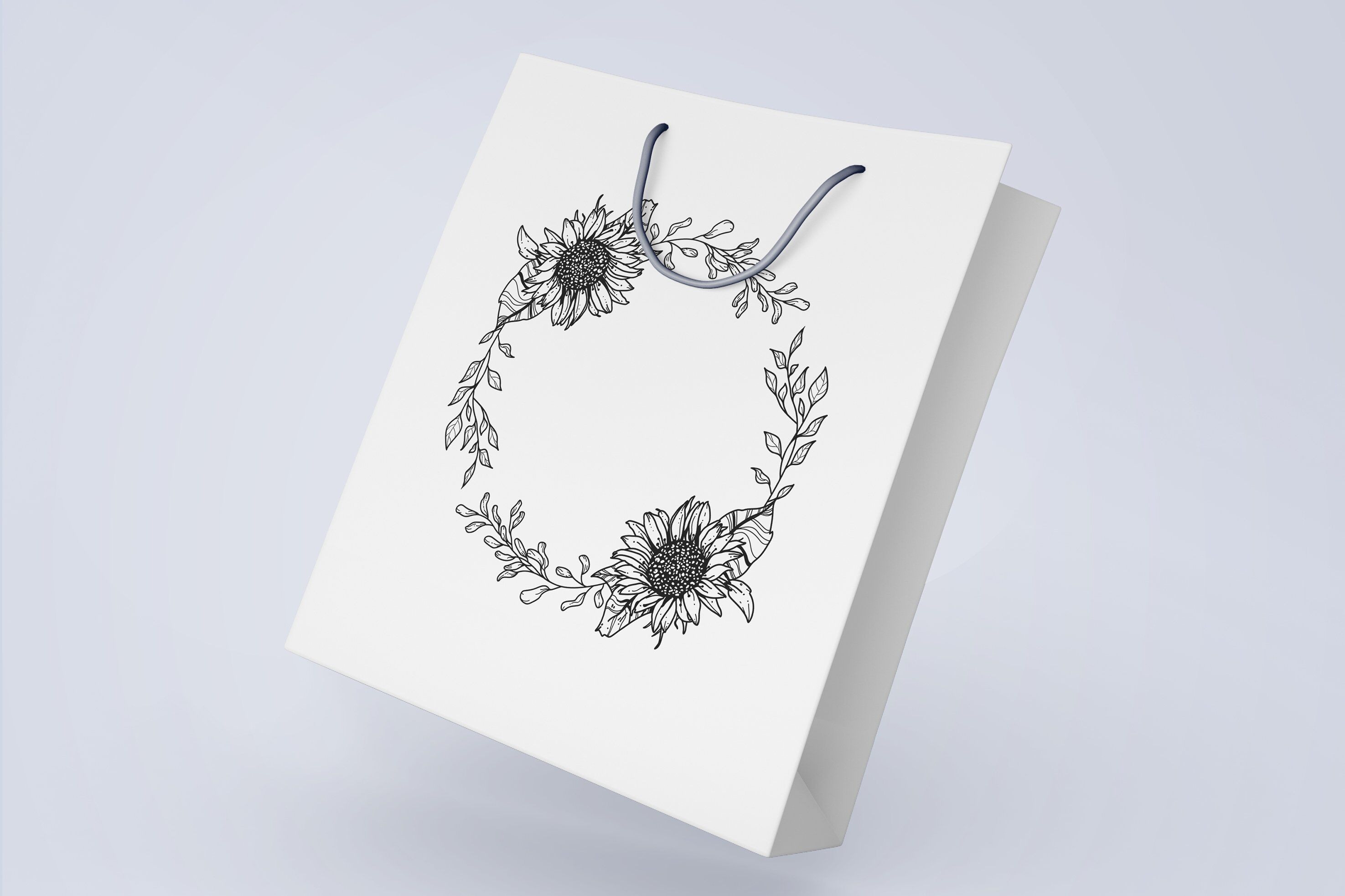 Free Free 165 Sunflower Wreath Svg SVG PNG EPS DXF File