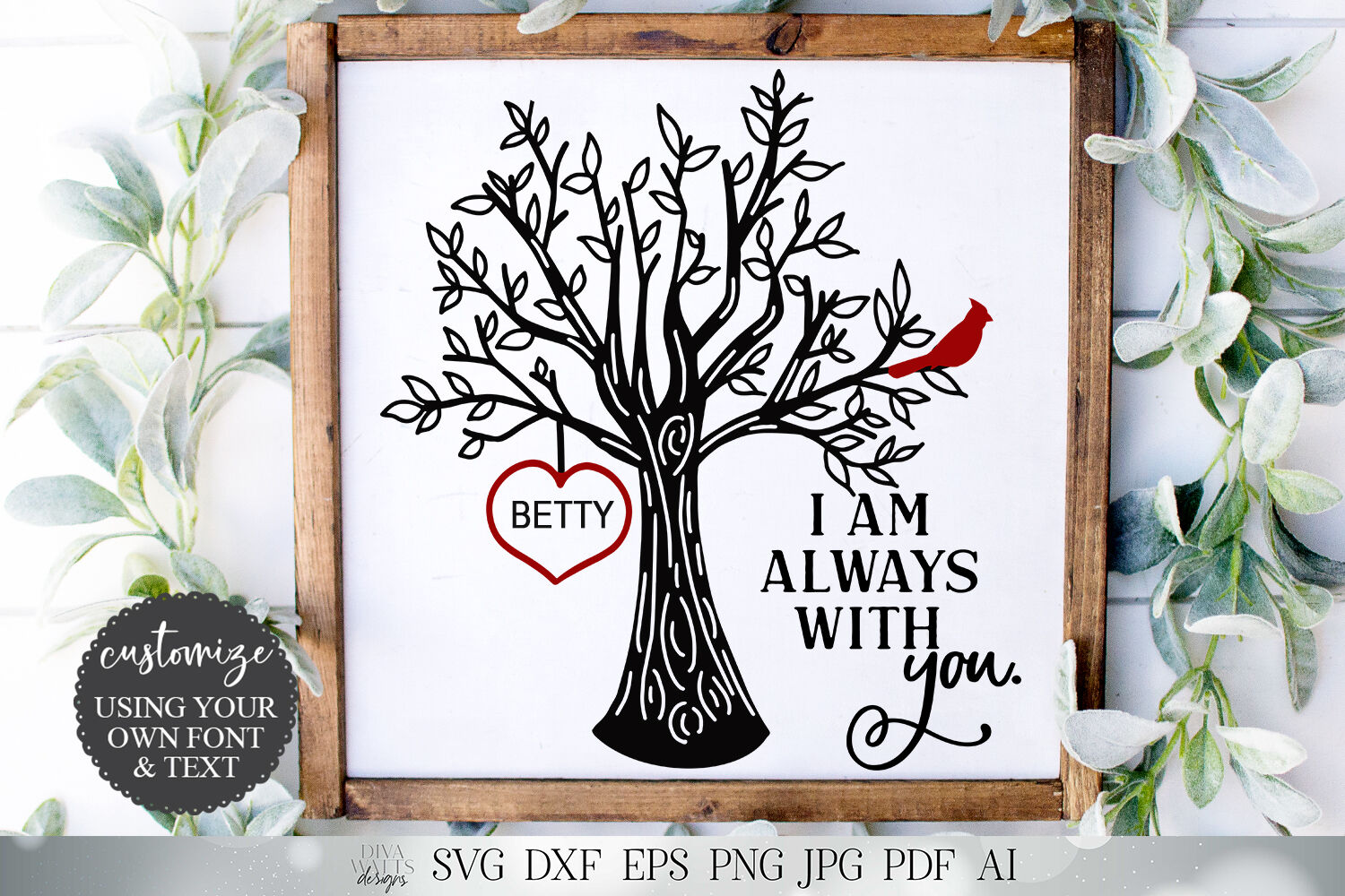 LydianCustomTee I Am Always with You Shirt, Cardinal Shirt, Always with You, Cardinal Love Shirt, Inspirational Cardinal Shirt, Supportive Shirt