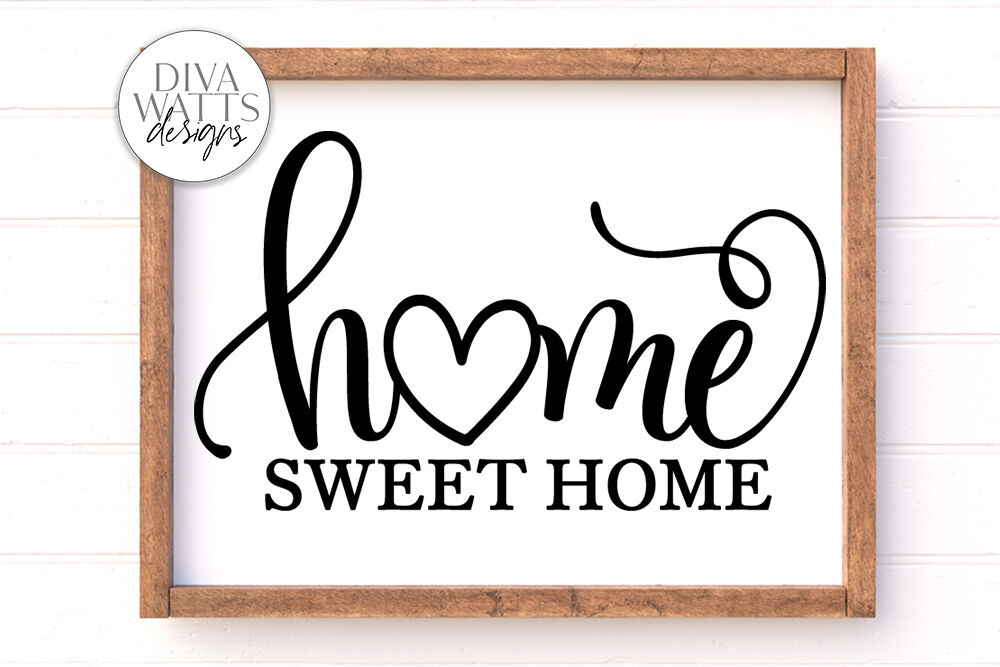 Farmhouse Home Sweet Home Sign