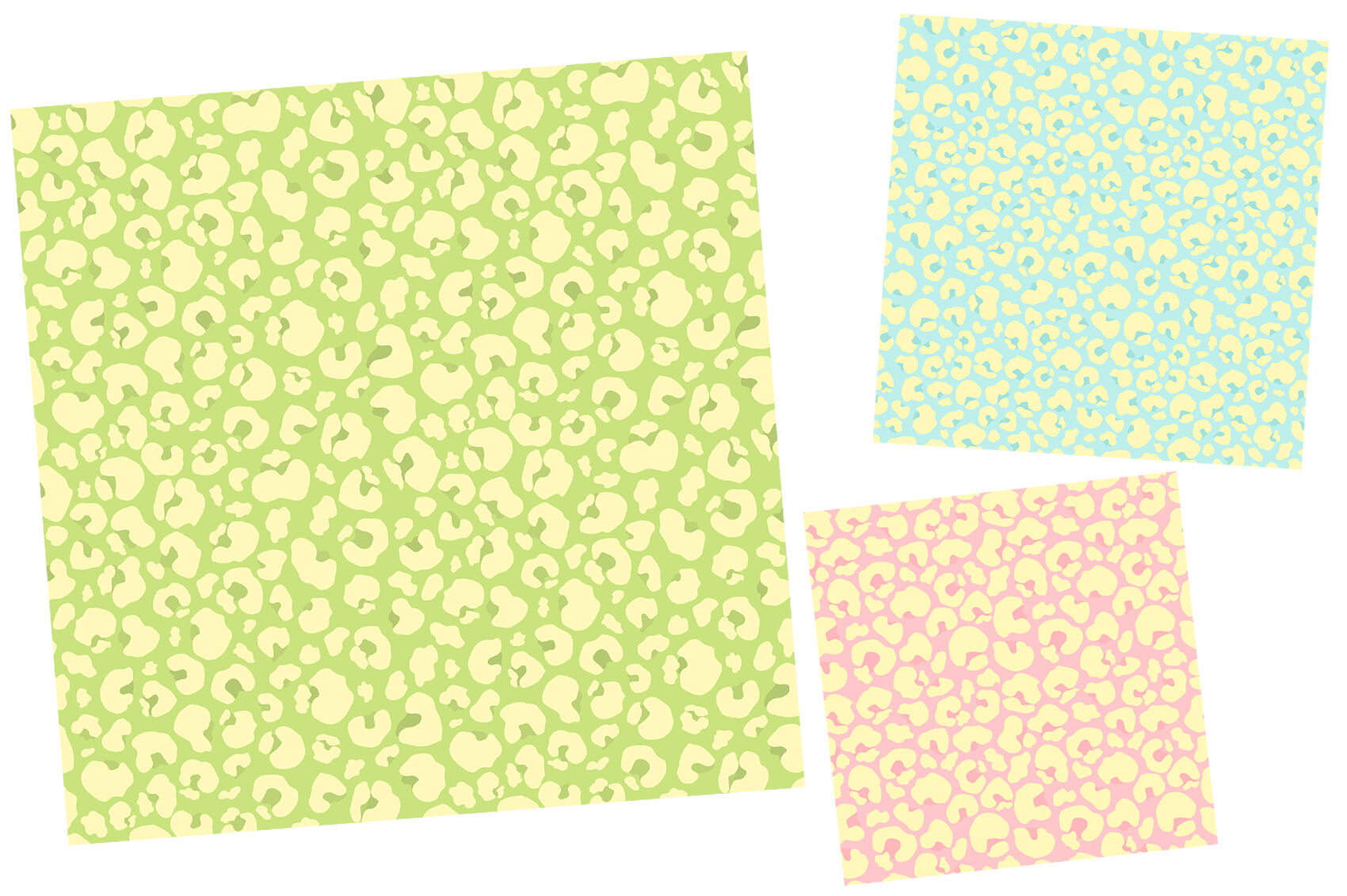 Leopard spots pattern. Leopard print SVG. Leopard background By