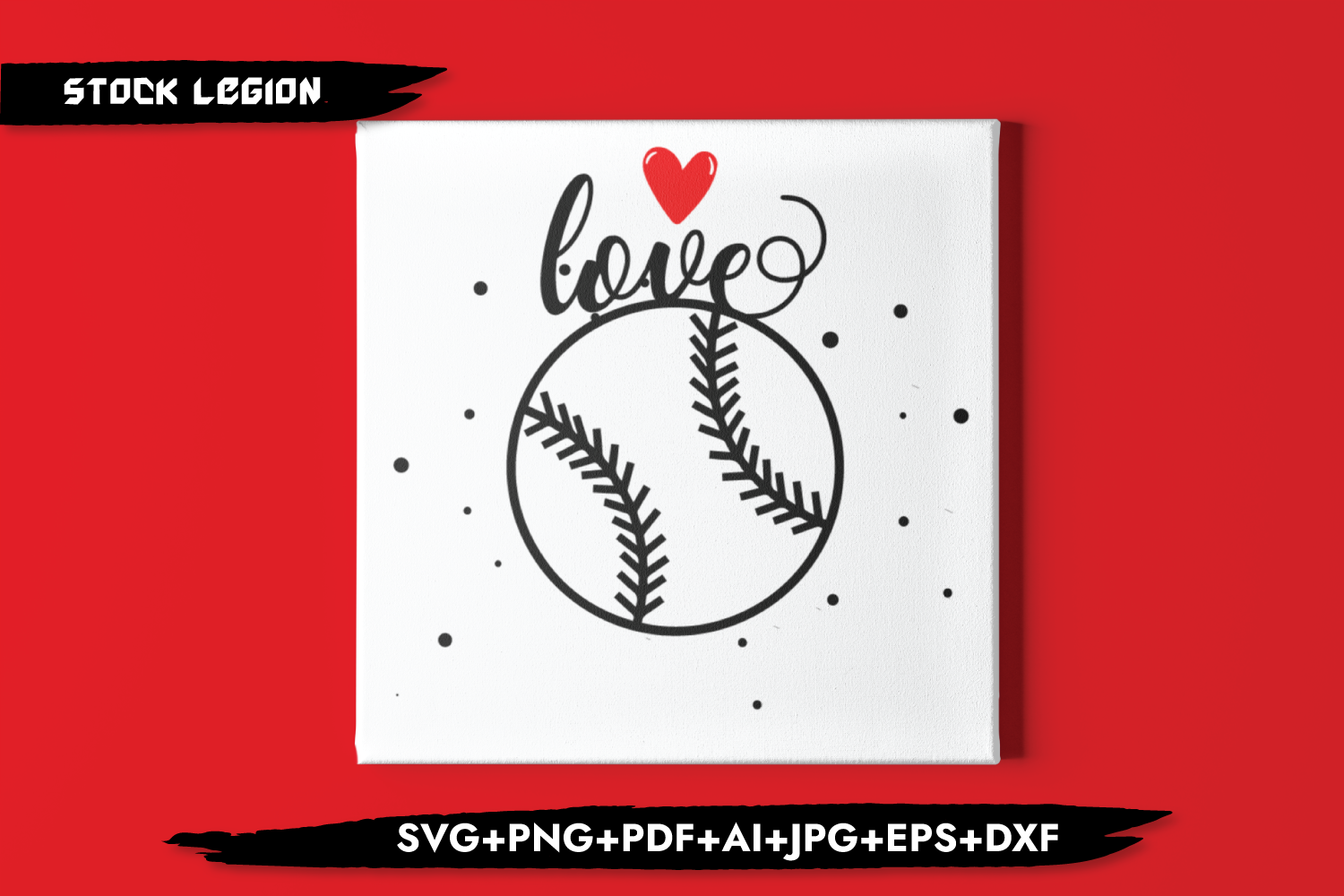 Download Love Baseball Svg By Stockvectorsvg Thehungryjpeg Com