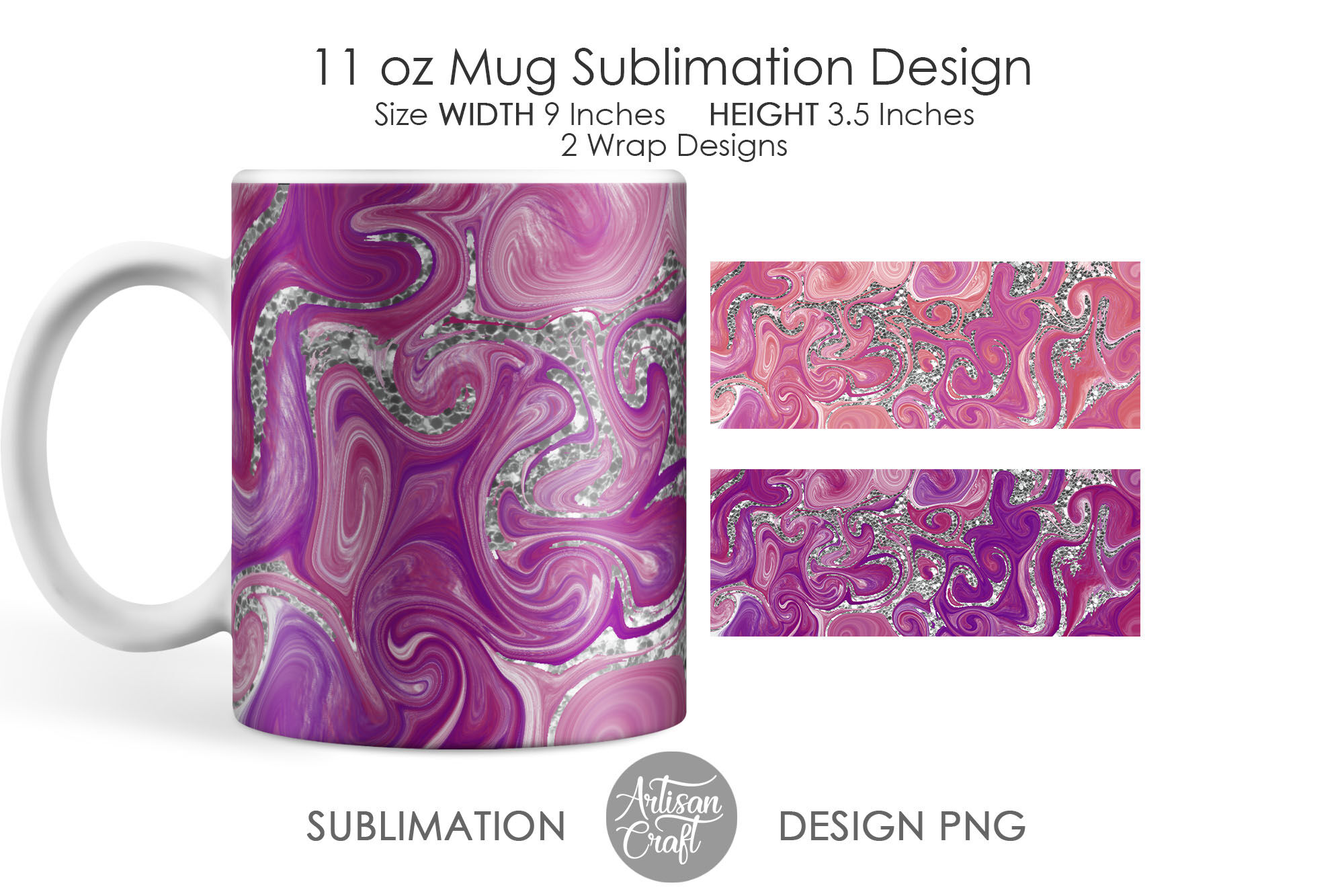 Download Sublimation Mug Template Fluid Art Chunky Glitter By Artisan Craft Svg Thehungryjpeg Com