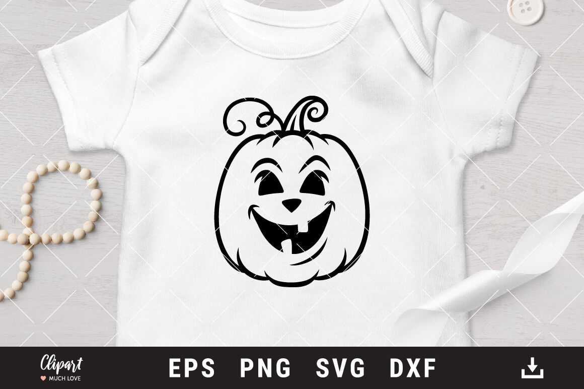 Halloween SVG, Jack O Lantern SVG, Pumpkin face SVG, DXF, PNG By decobrush