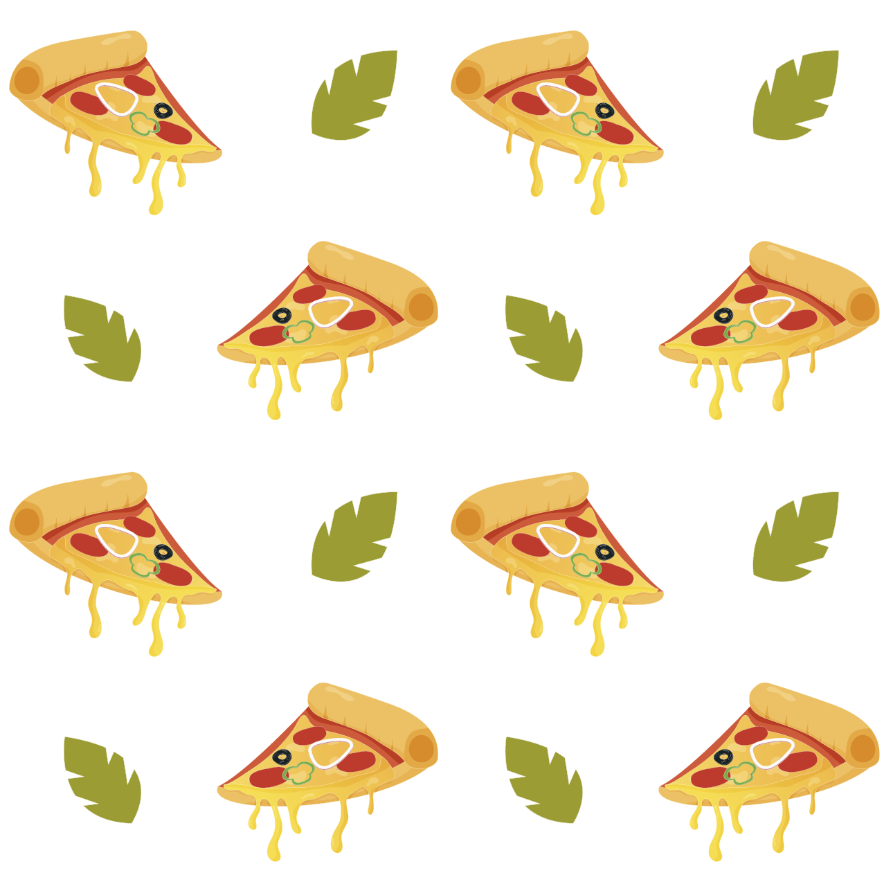 pizza slice pattern