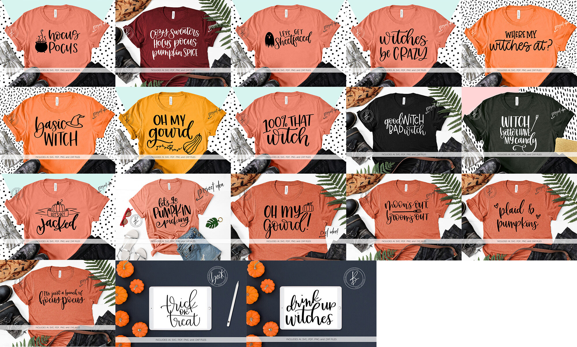 Download Halloween Svg Bundle By Beck Mccormick Thehungryjpeg Com