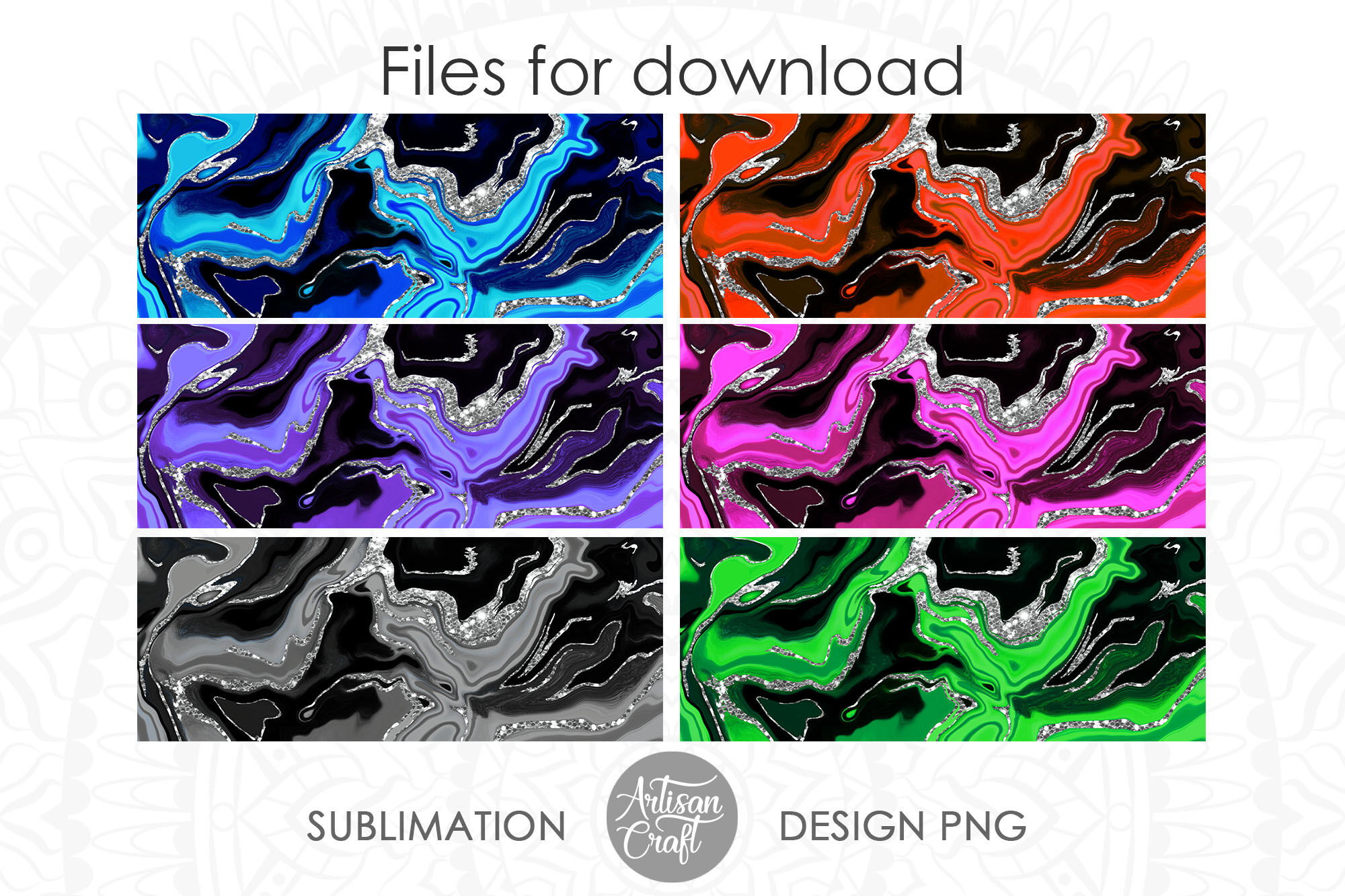 6 Sublimation Mug Template Png PNG File for Sublimation 