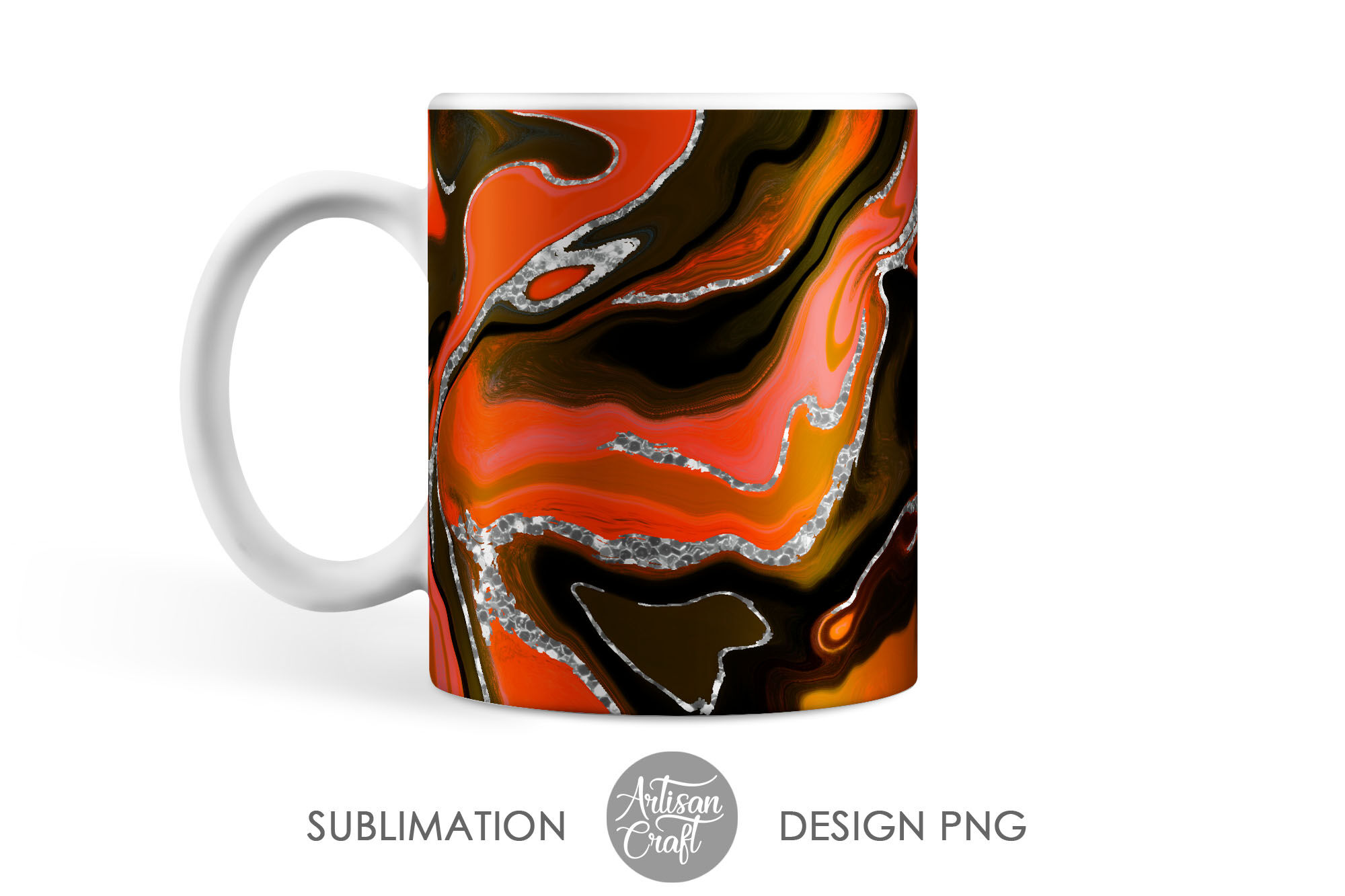 Download Sublimation Mug Design Templates 11 Oz Mug By Artisan Craft Svg Thehungryjpeg Com