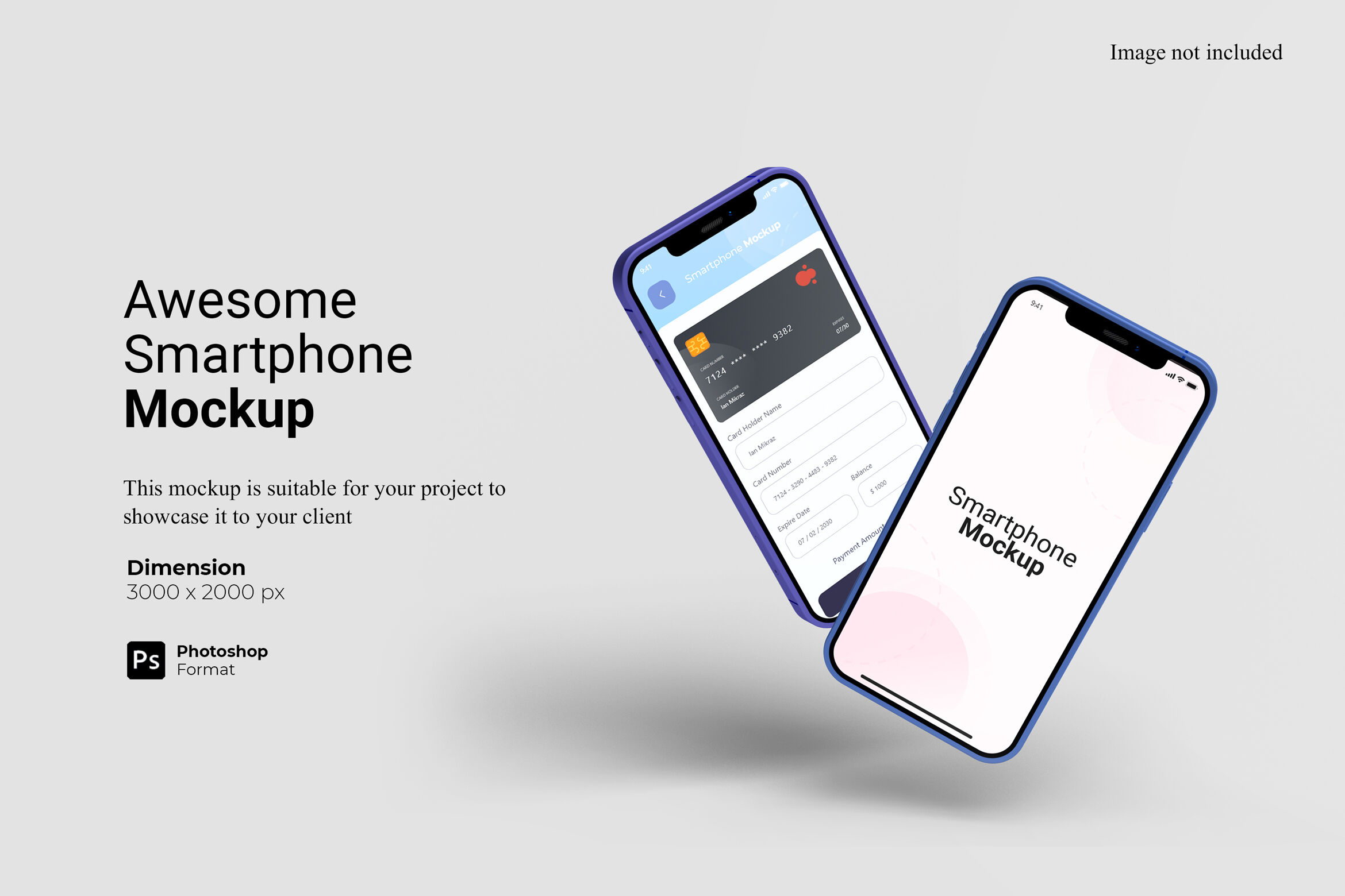 Awesome Smartphone Mockup By IanMikraz Studio | TheHungryJPEG