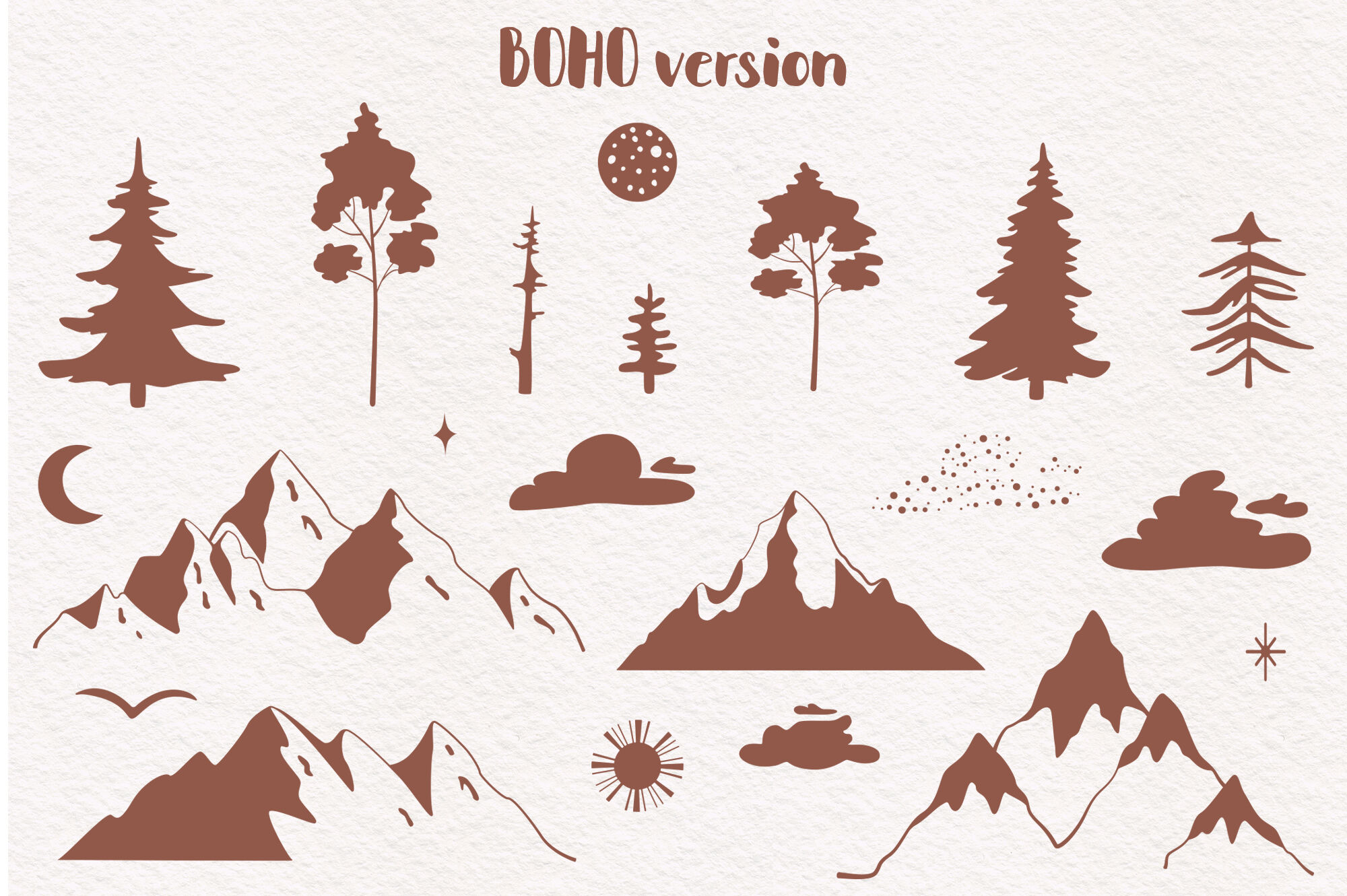 Free Free 285 Silhouette Mountain Scene Nature Svg SVG PNG EPS DXF File