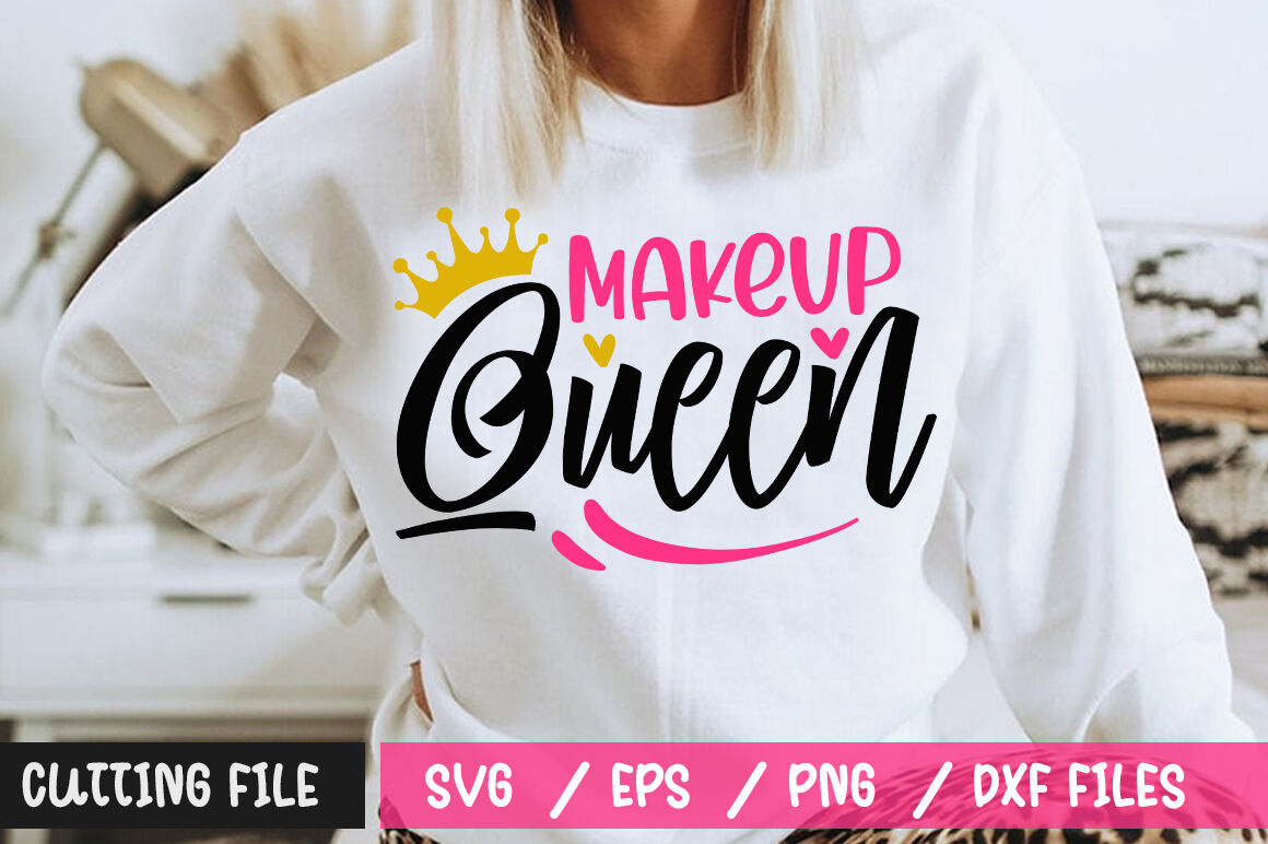 Download Makeup Queen Svg By Designavo Thehungryjpeg Com
