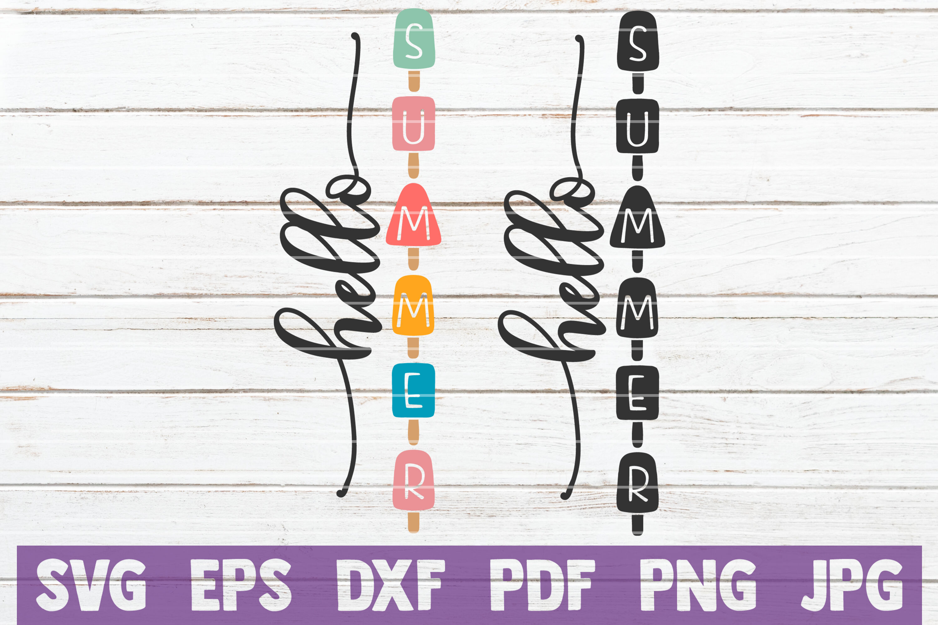 Download Hello Summer Porch Sign By Mintymarshmallows Thehungryjpeg Com