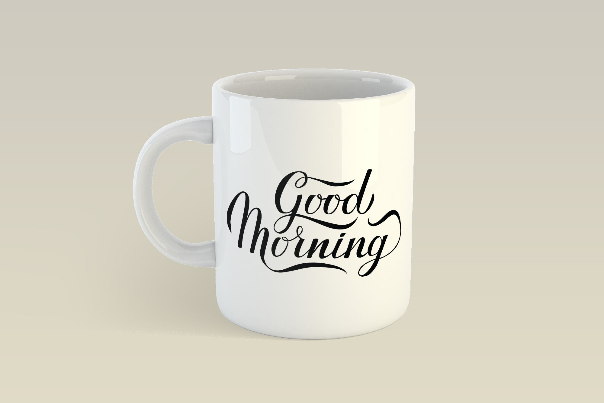 Good Morning calligraphy lettering By LaBelezoka | TheHungryJPEG