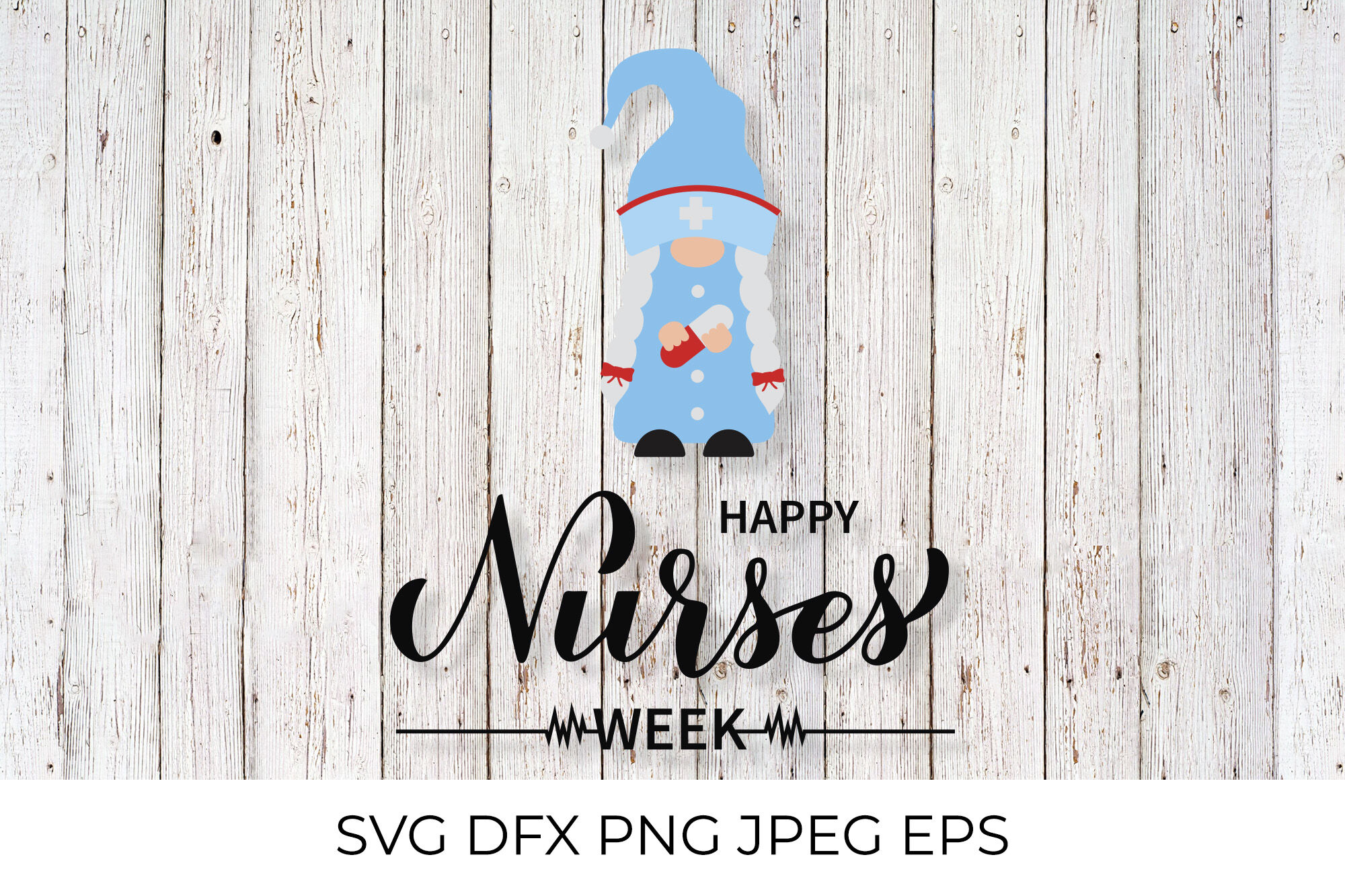 Download Happy Nurses Week Nurse Gnome By Labelezoka Thehungryjpeg Com
