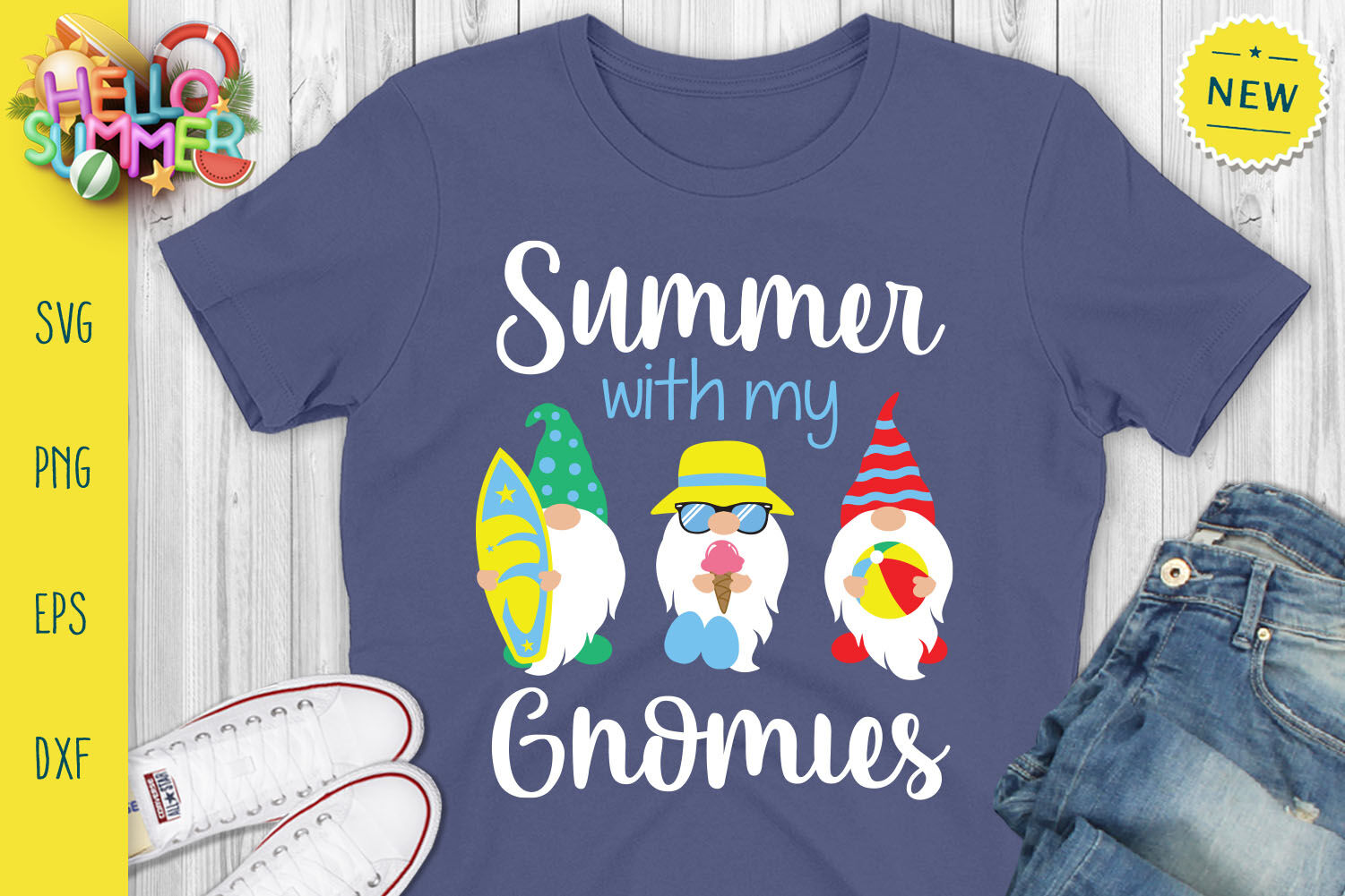 Download Summer Gnomes Bundle Summer Svg Gnomes Svg Summer Gnome Svg Hello By All About Svg Thehungryjpeg Com