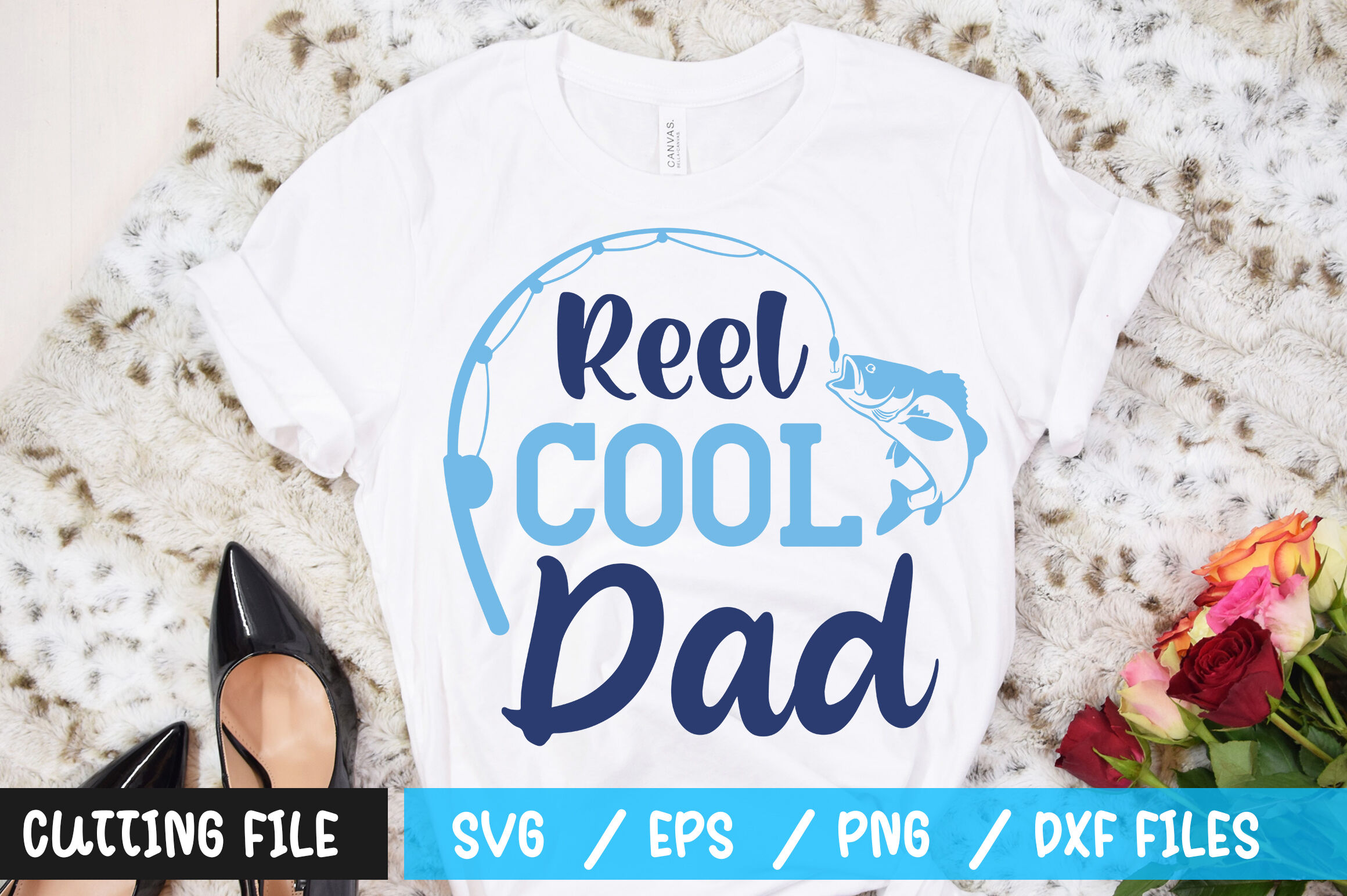 Download Reel Cool Dad Svg By Designavo Thehungryjpeg Com