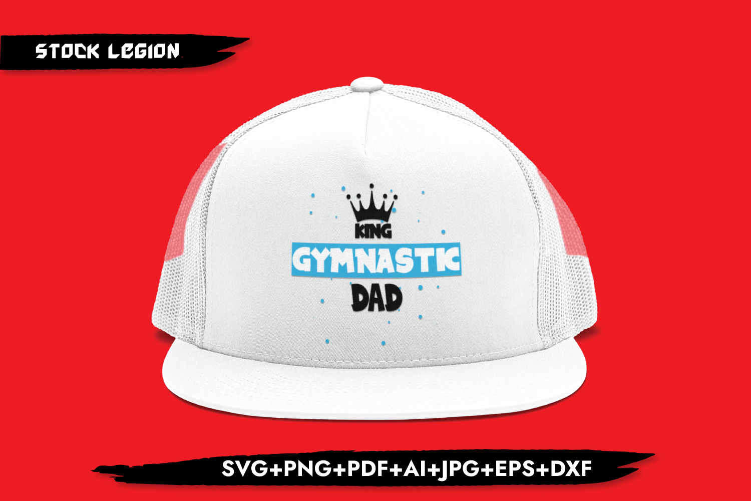 Download King Gymnastic Dad Svg By Stockvectorsvg Thehungryjpeg Com