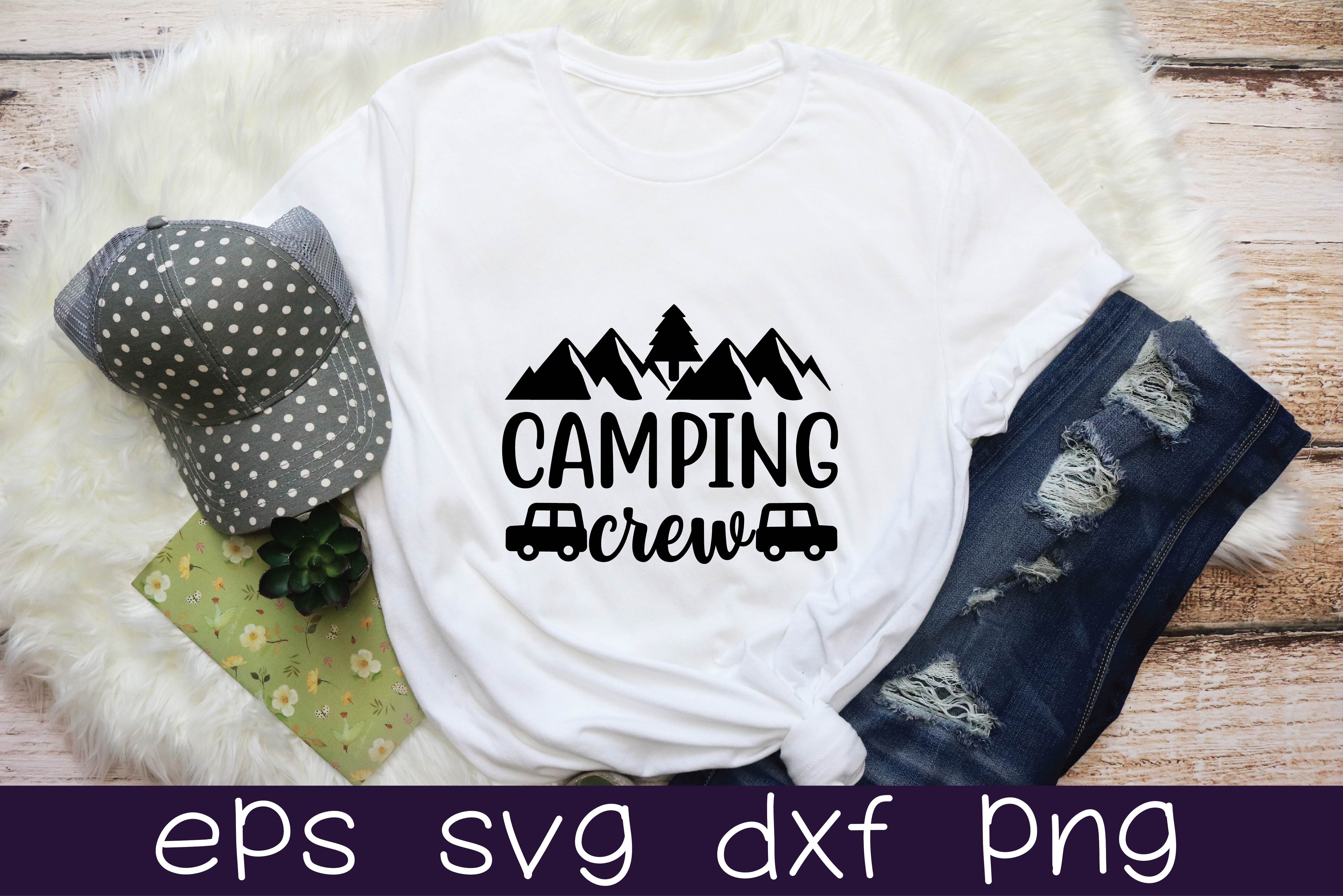 Camping Crew Svg Design By Bdb Graphics Thehungryjpeg Com