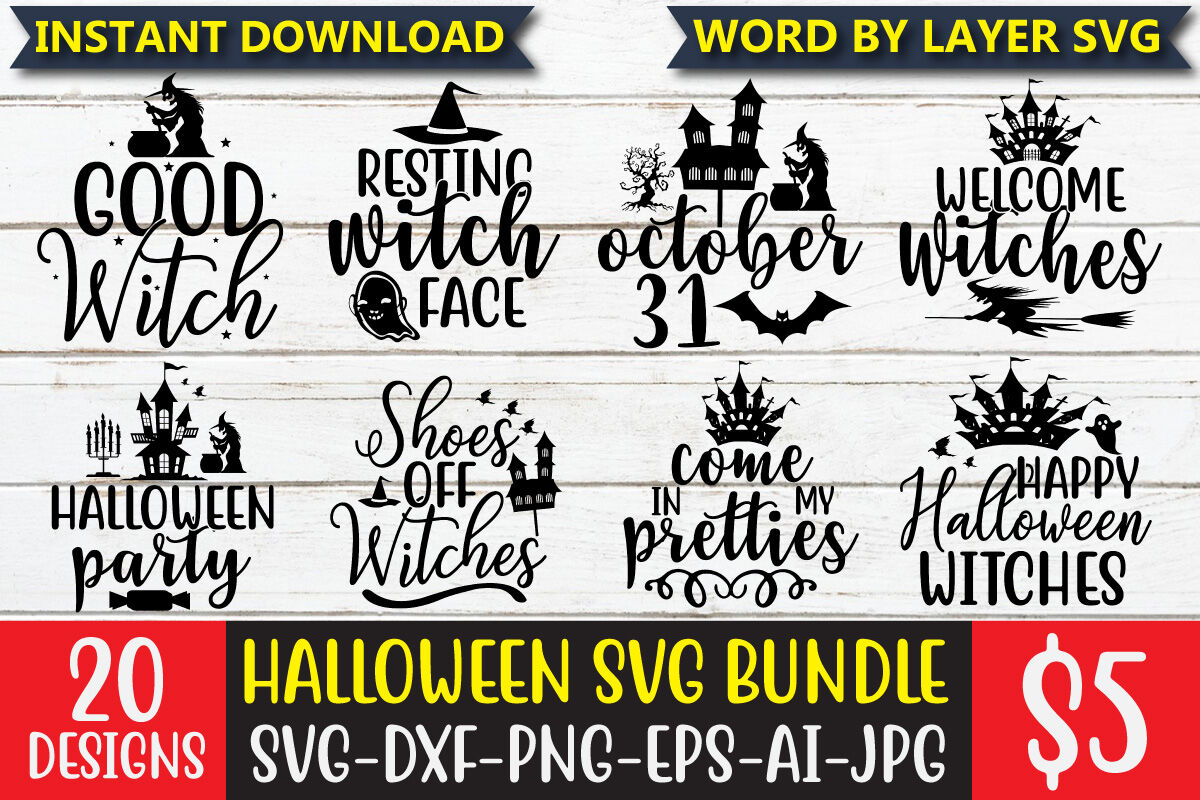 Download Halloween Svg Bundle By Ismetarabd Thehungryjpeg Com