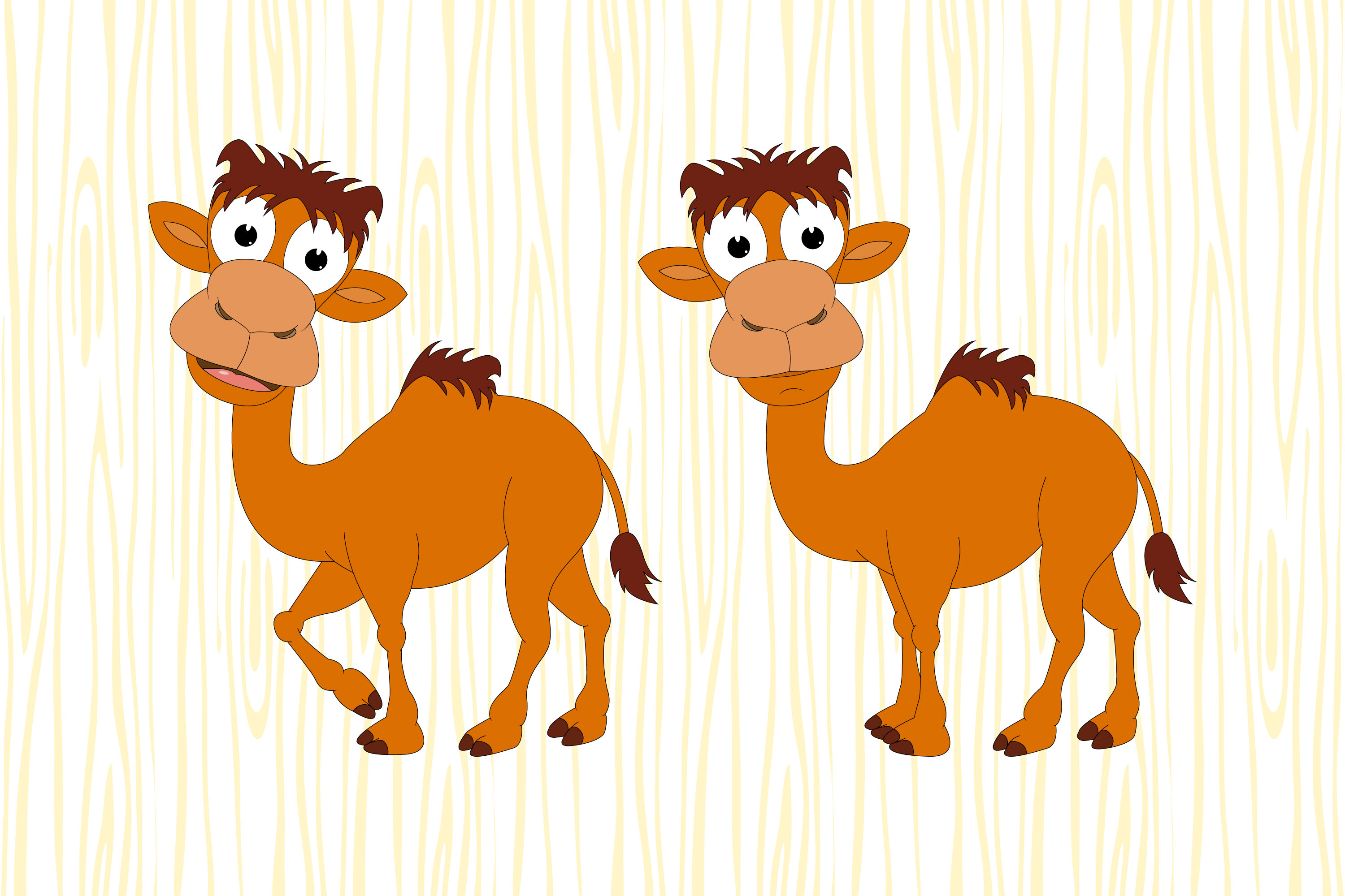 cute camel animal cartoon By CurutDesign | TheHungryJPEG