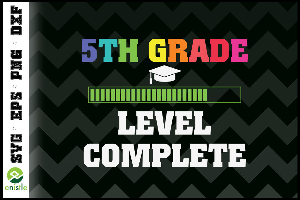 Graduation 5th Grade Level Complete By Enistle Thehungryjpeg Com