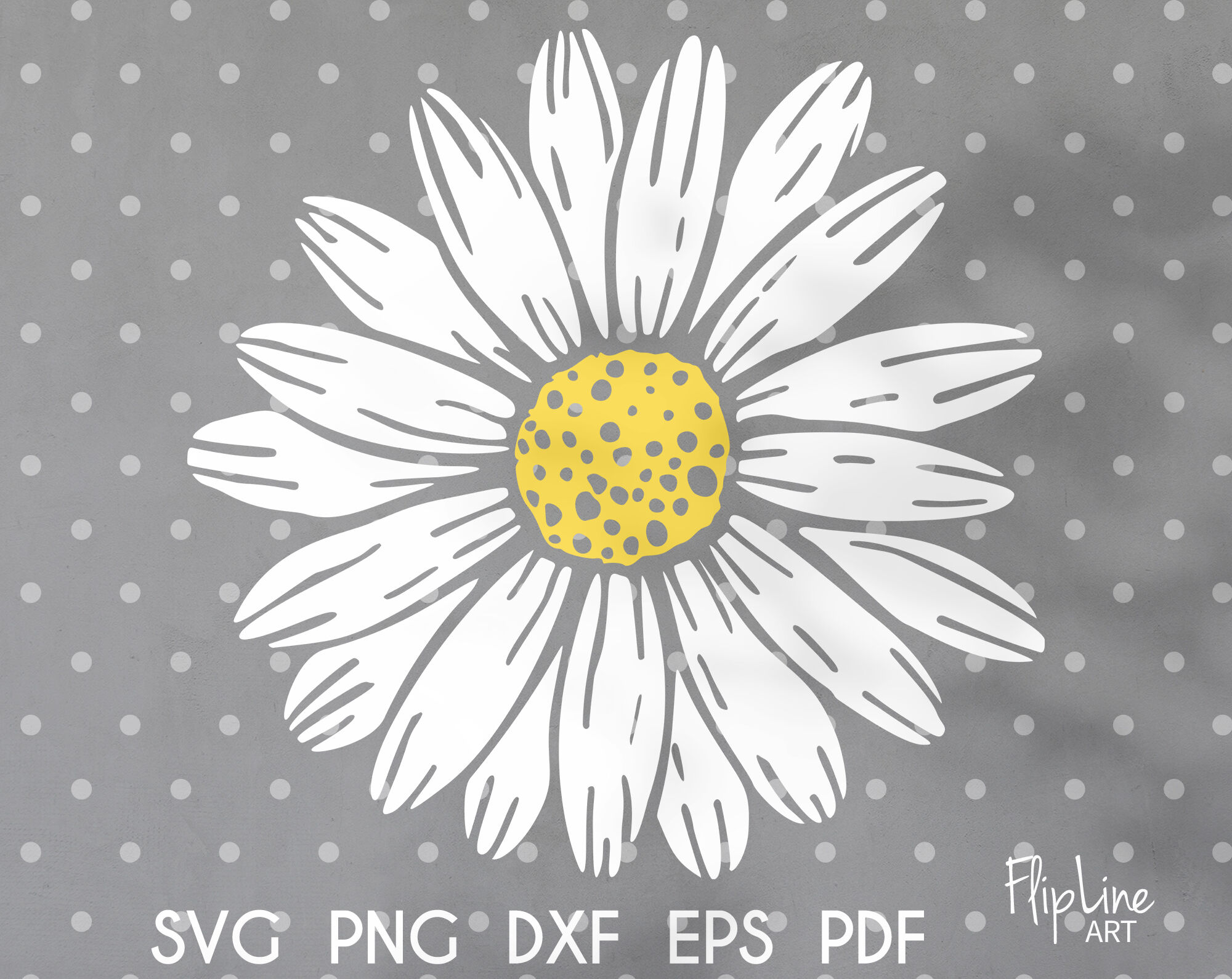 Daisy SVG Daisy clipart Simple Flower Svg daisy flower clipart Floral