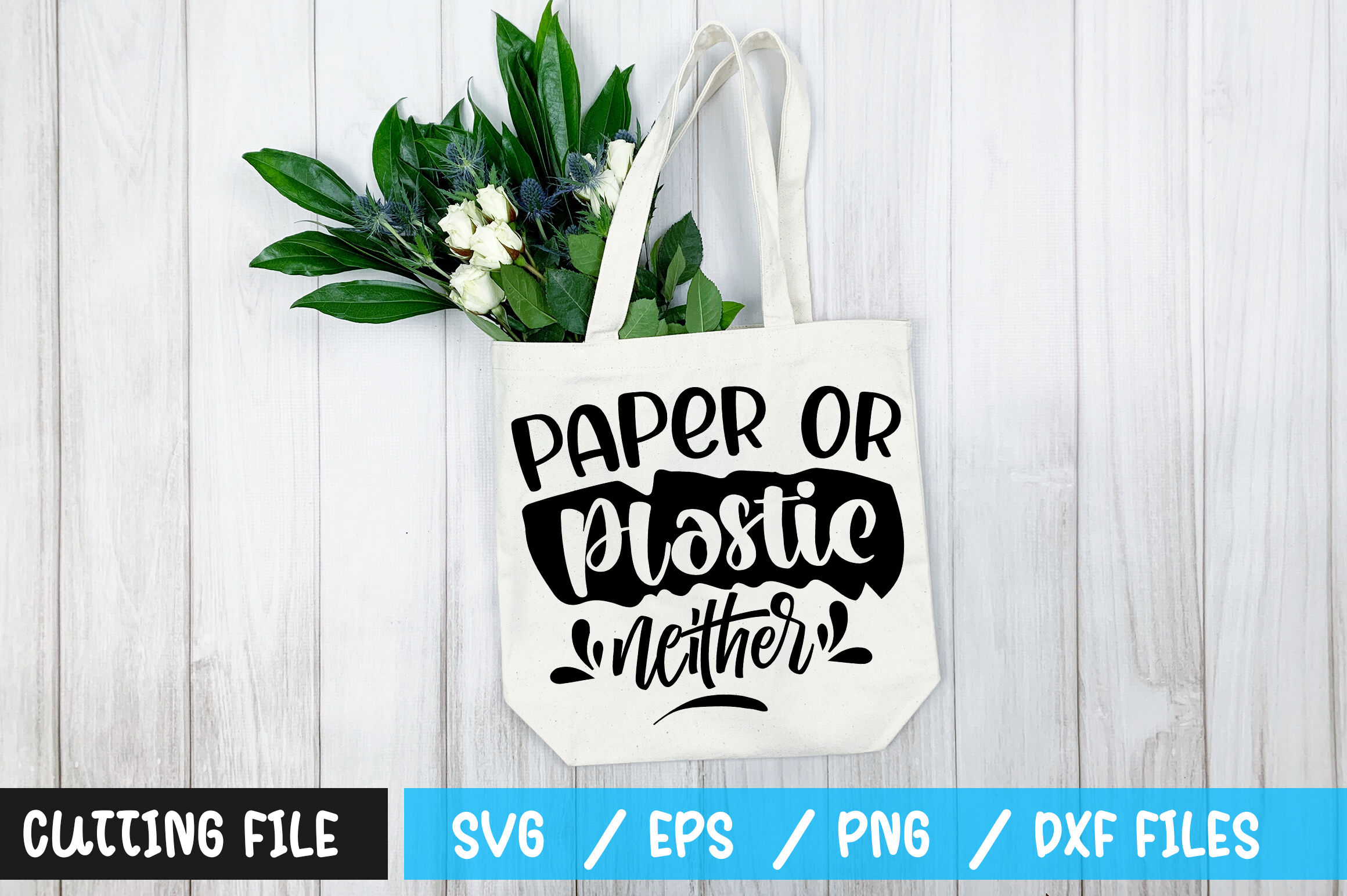 Paper or plastic? How about  neither?