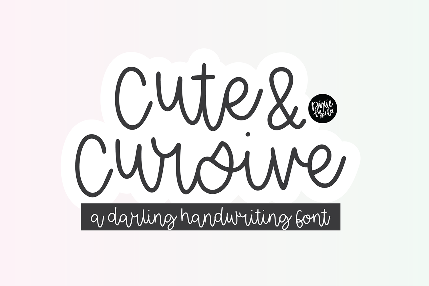 cute cursive handwriting fonts