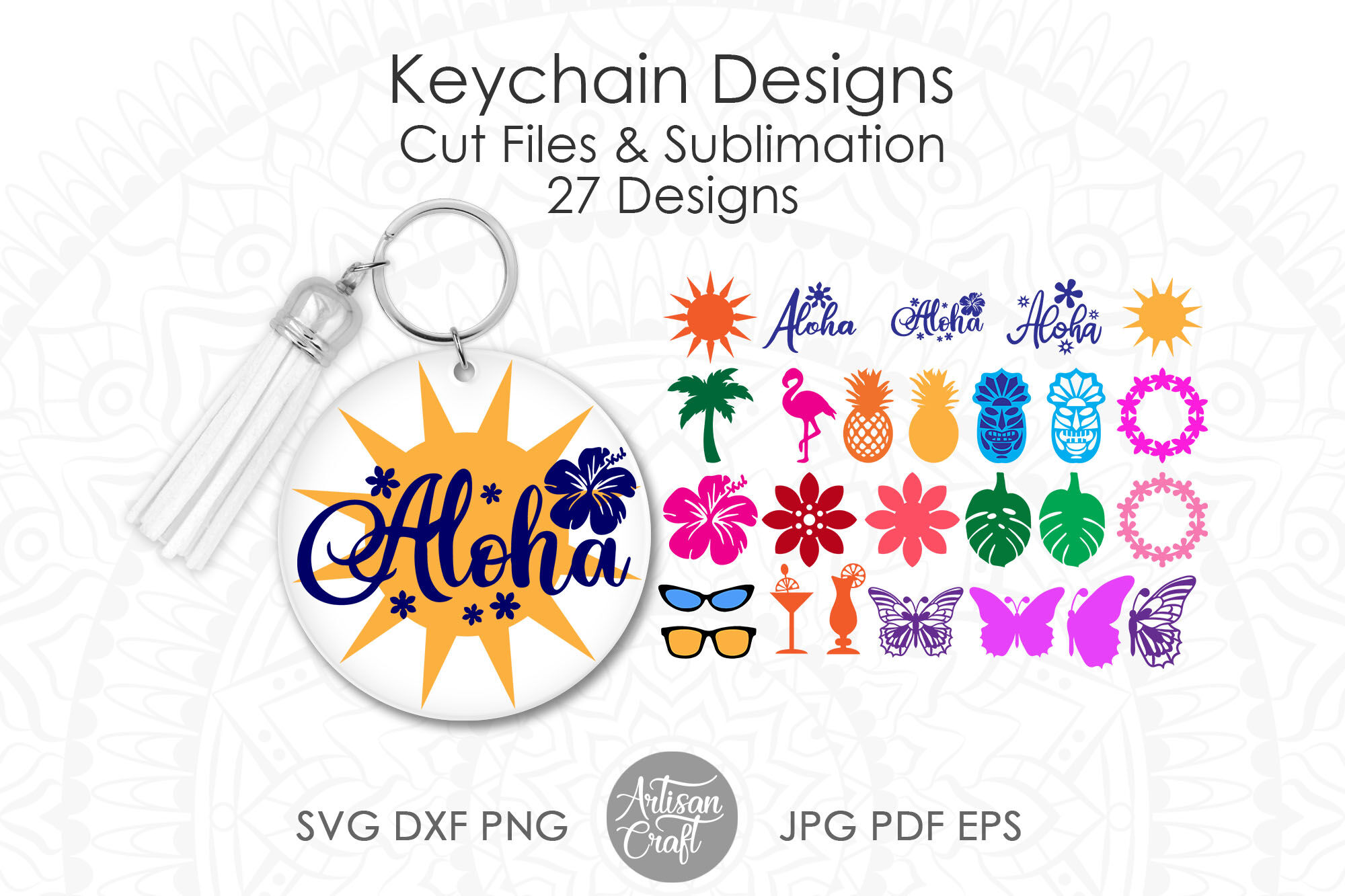 Download Keychain Svg Bundle Aloha Hawaiian Clipart By Artisan Craft Svg Thehungryjpeg Com